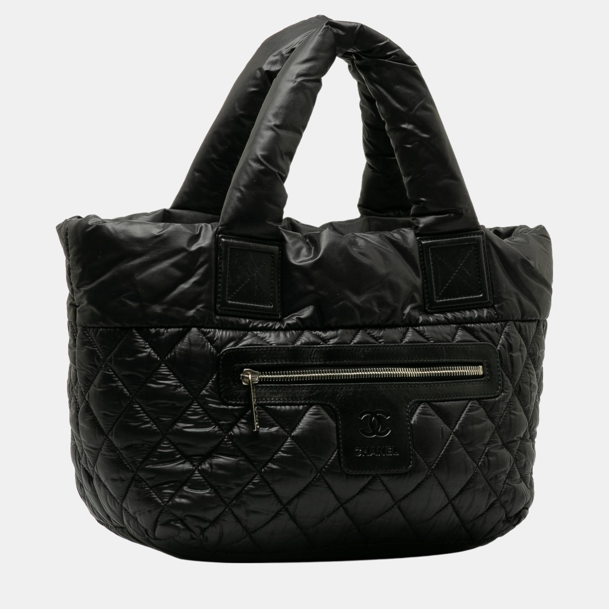 

Chanel Black Coco Cocoon Handbag