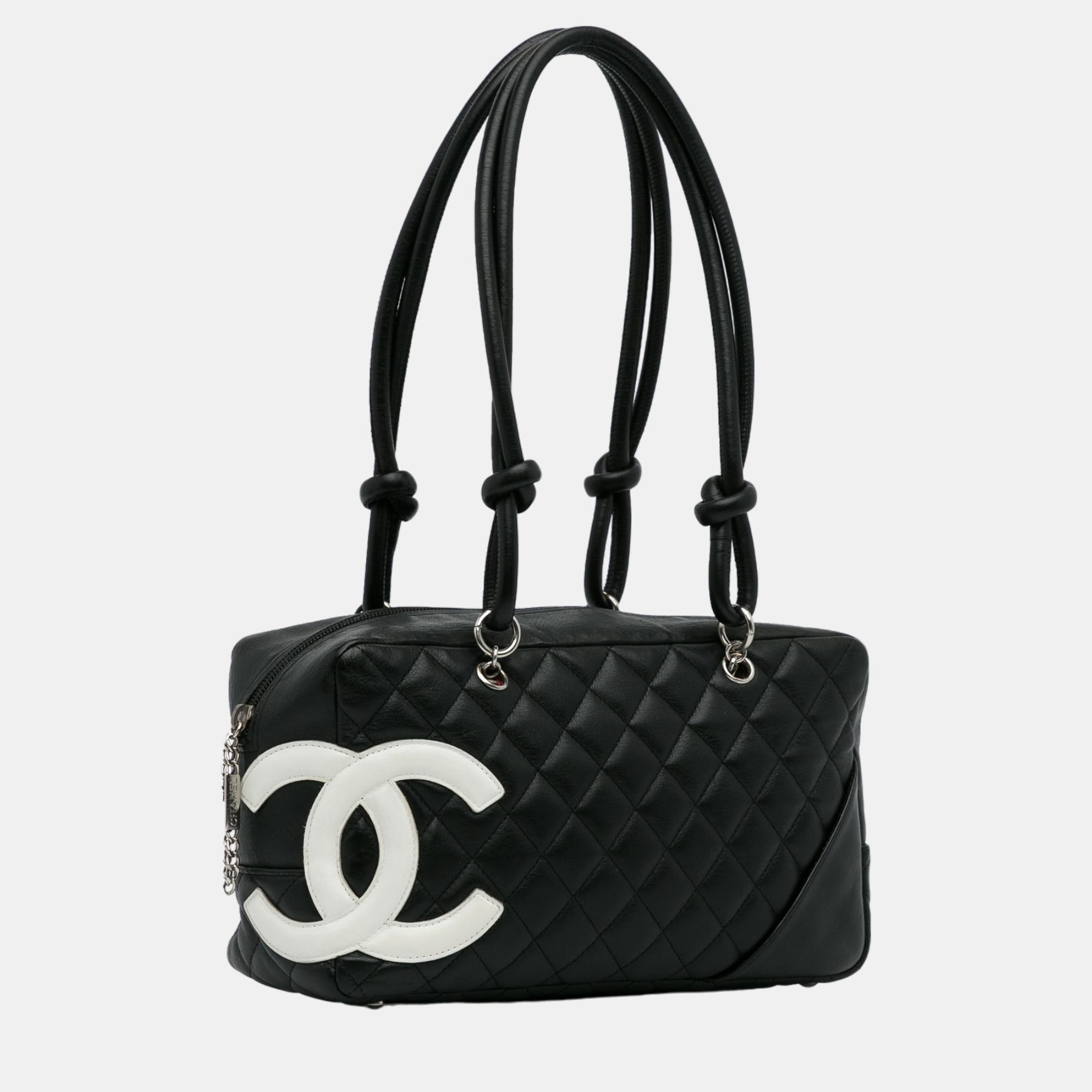 

Chanel Black Cambon Ligne Shoulder Bag