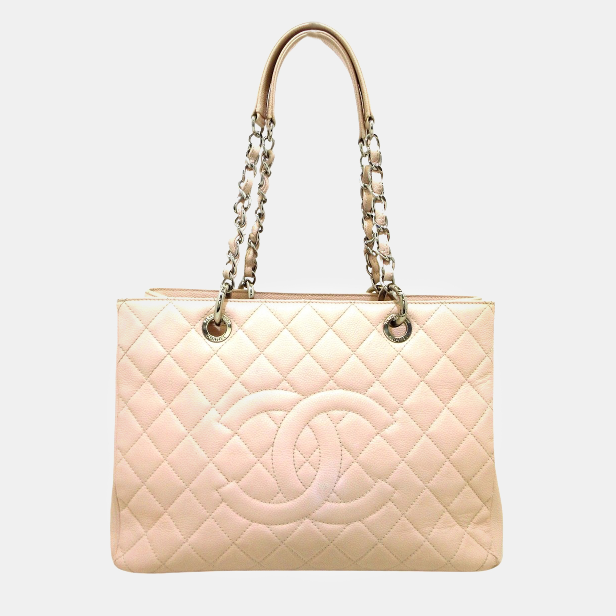 

Chanel Beige Caviar Leather GST Totes