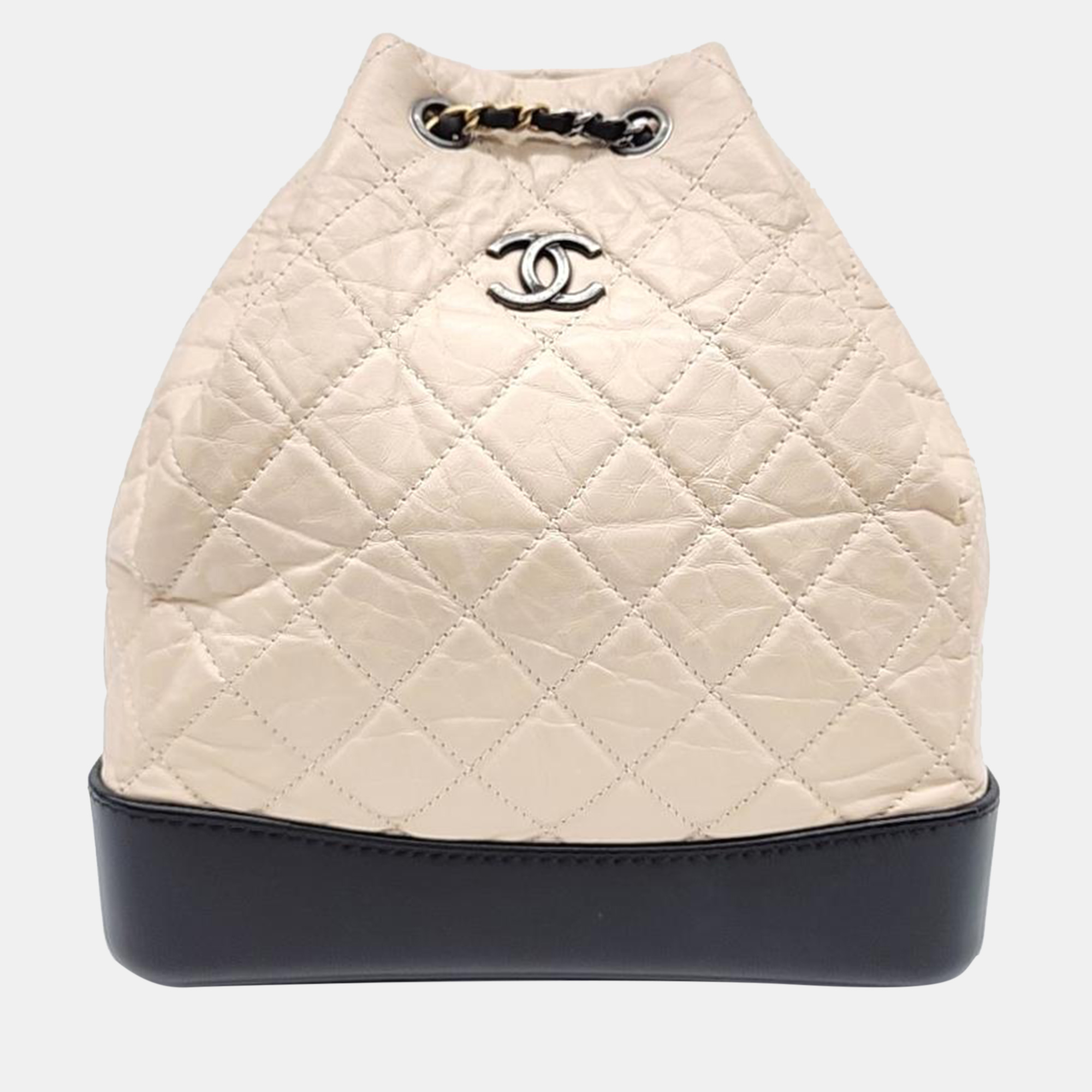 

Chanel Gabrielle Backpack, Beige