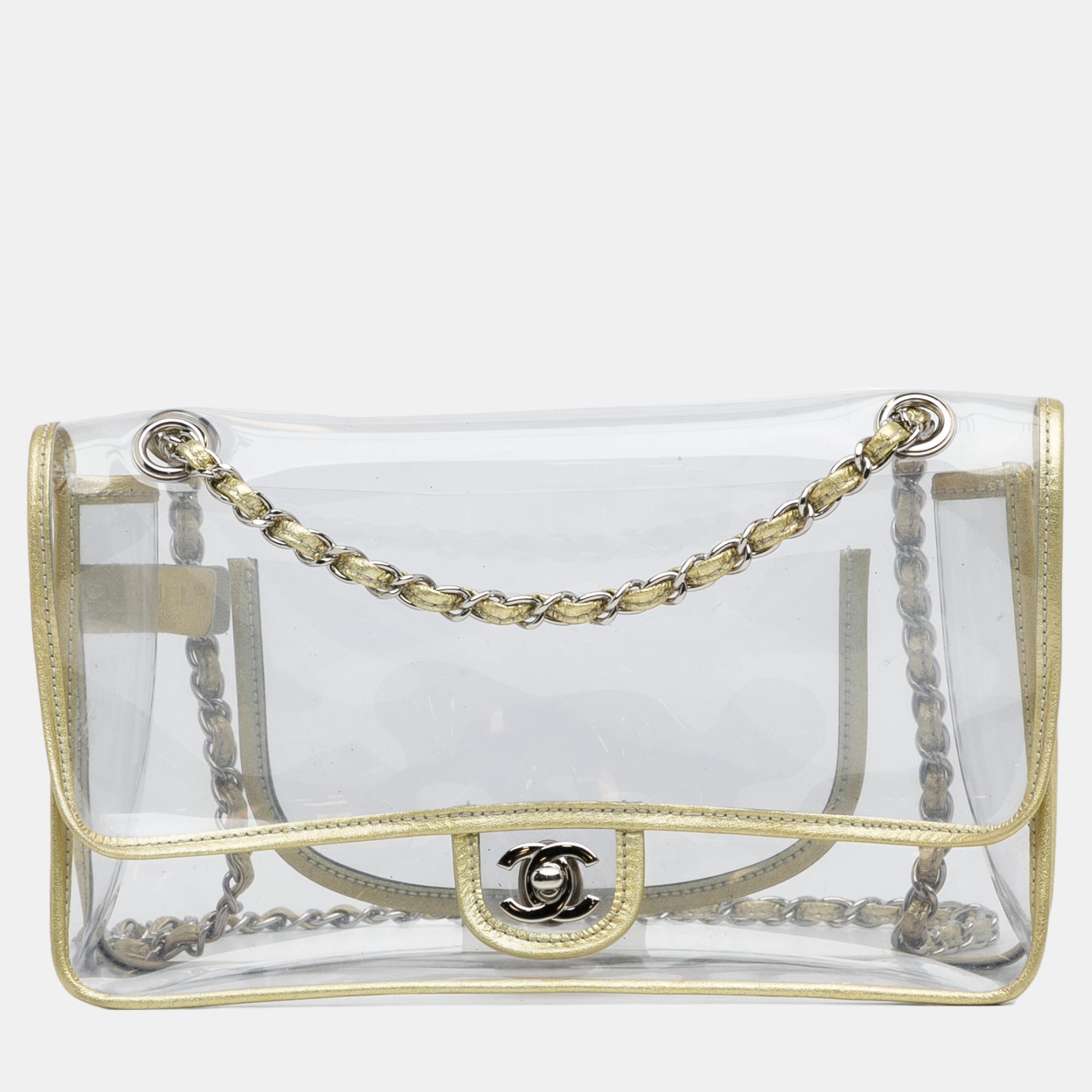 

Chanel Transparent Medium Naked Flap