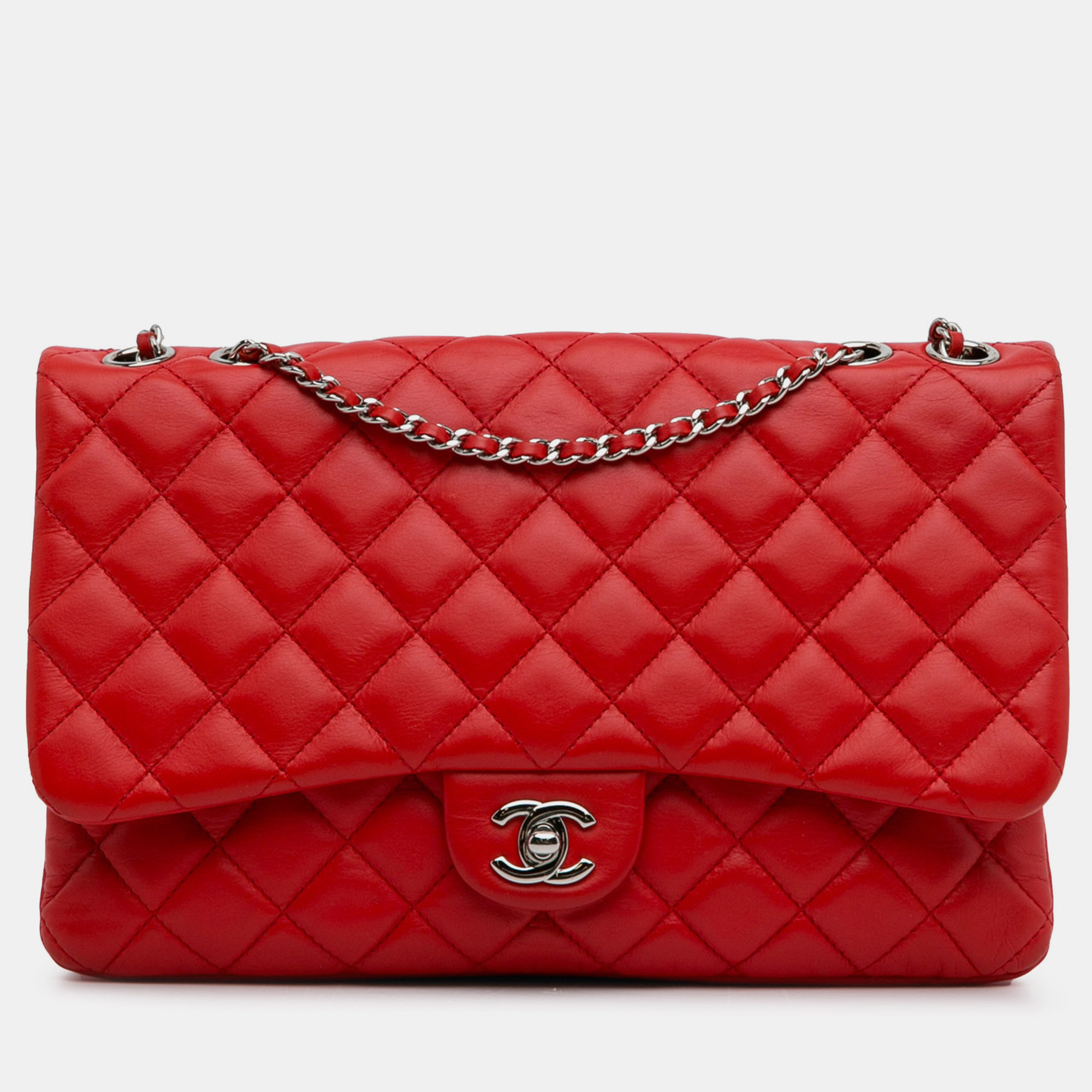 

Chanel Maxi 3 Tender Touch Flap, Red