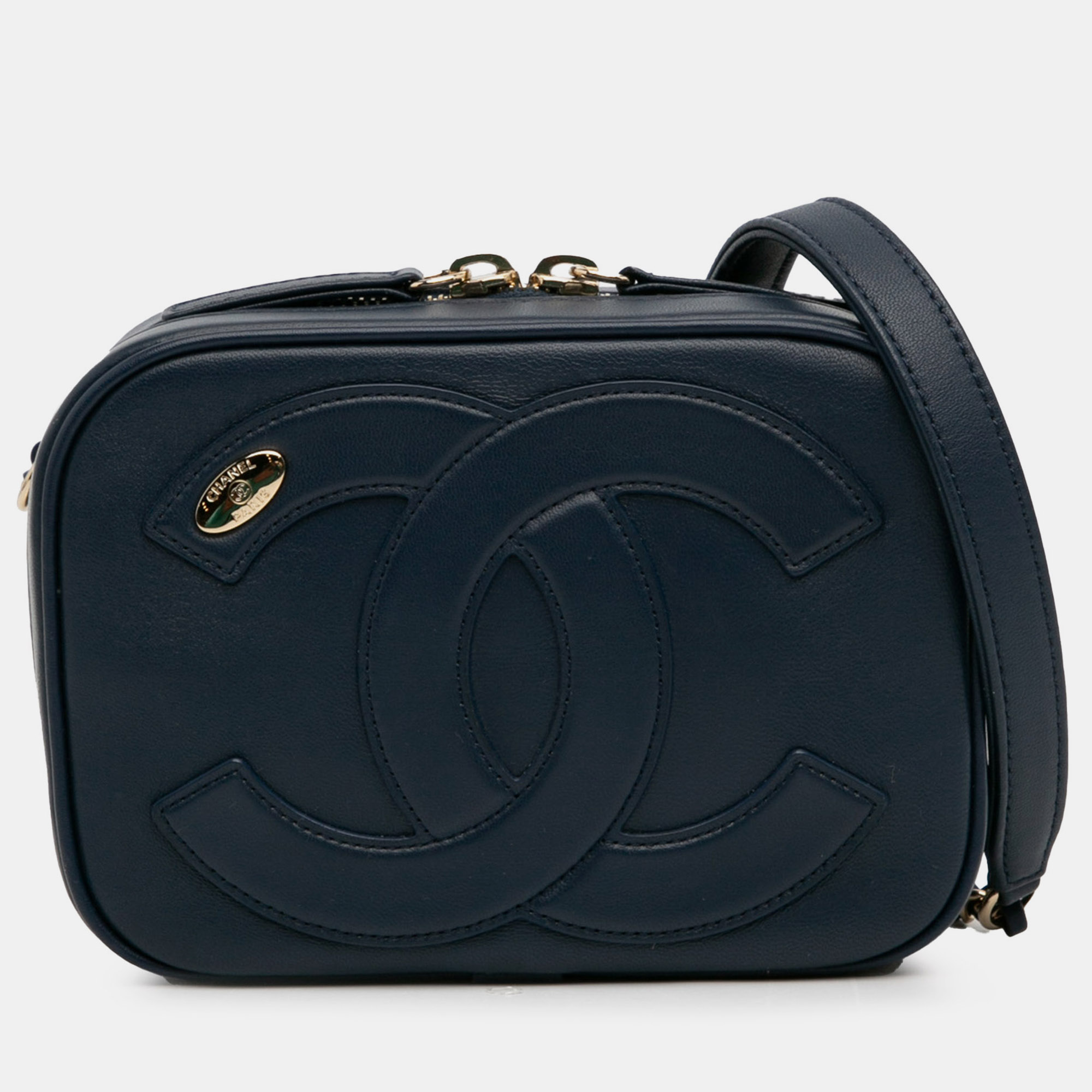 

Chanel CC Mania Camera Bag, Blue