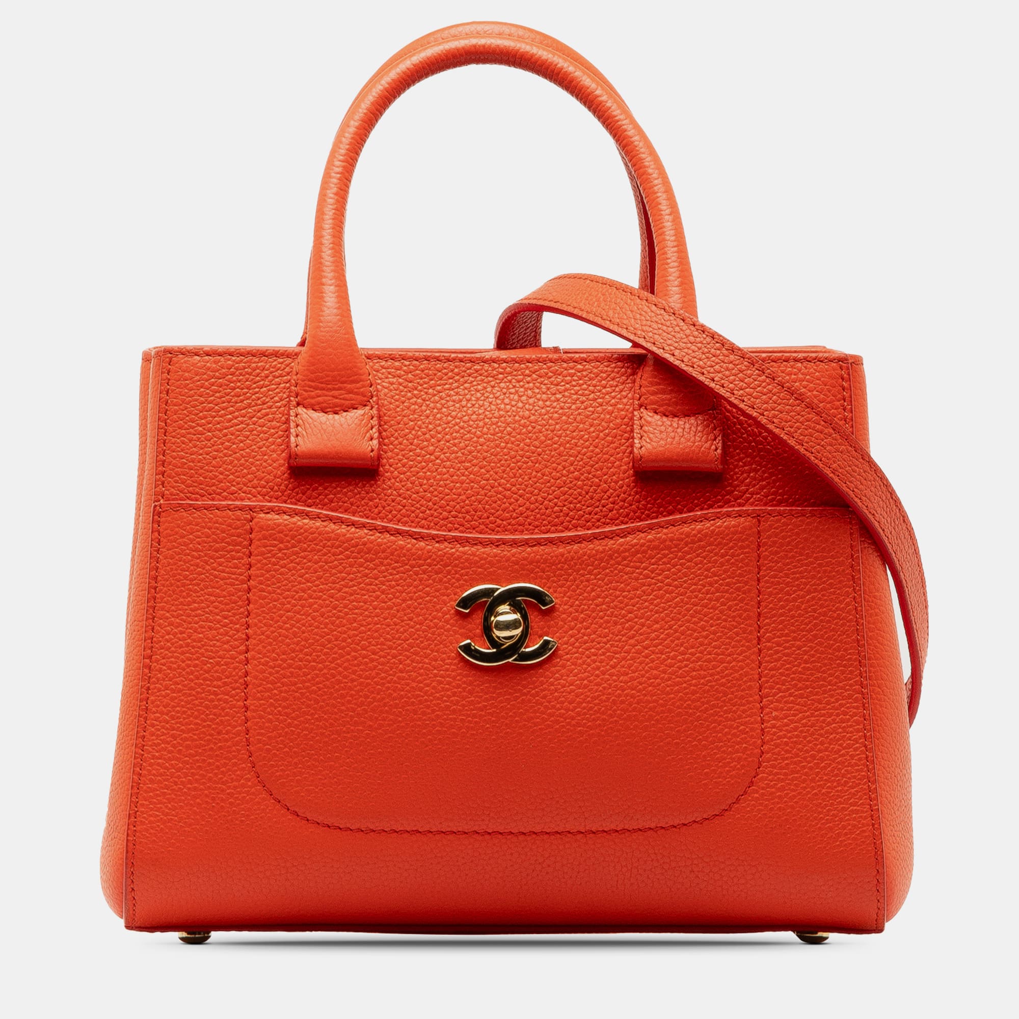 

Chanel Mini Neo Executive Tote, Orange