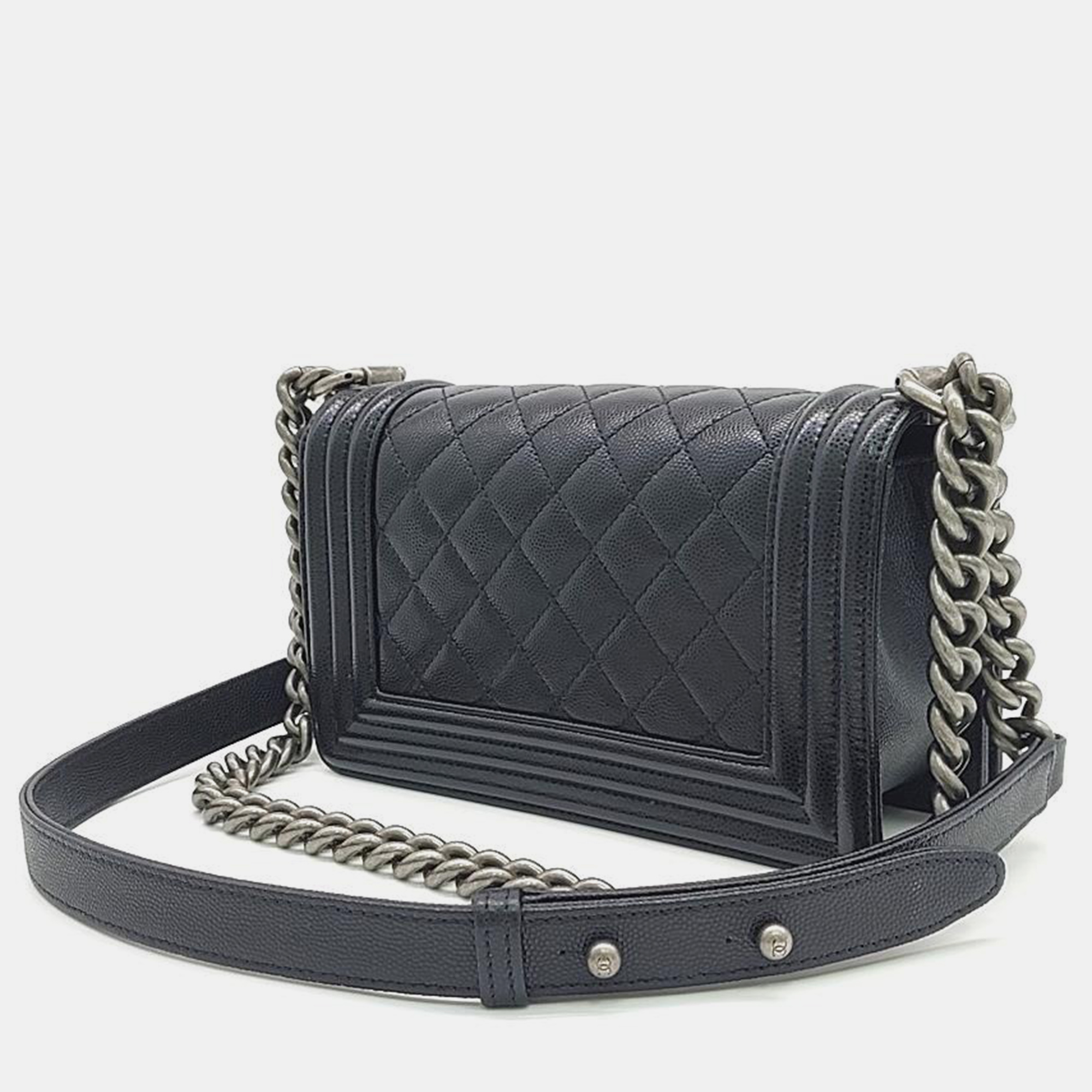 Chanel Caviar Small Boy Bag 