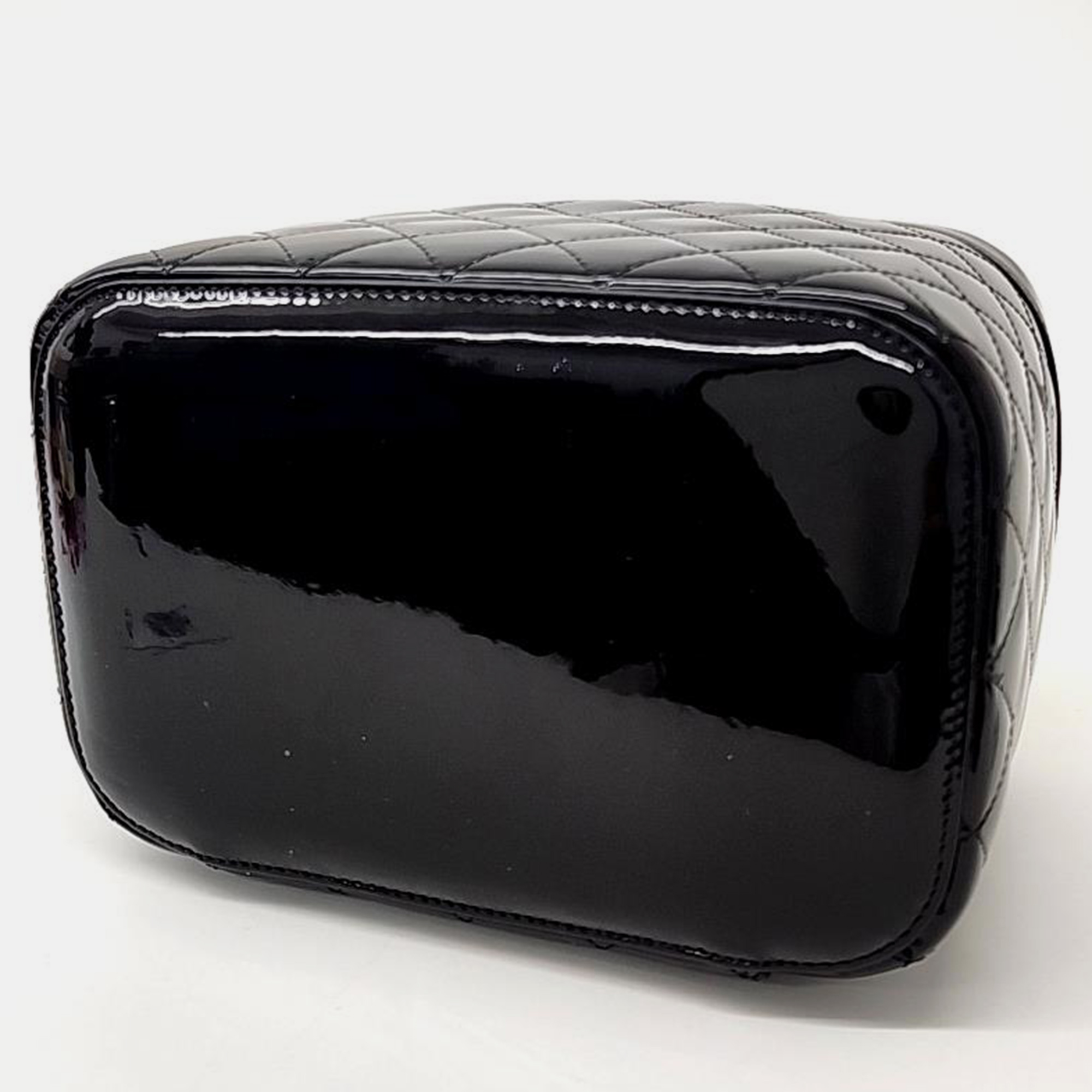 Chanel Patent Cosmetic Bag 