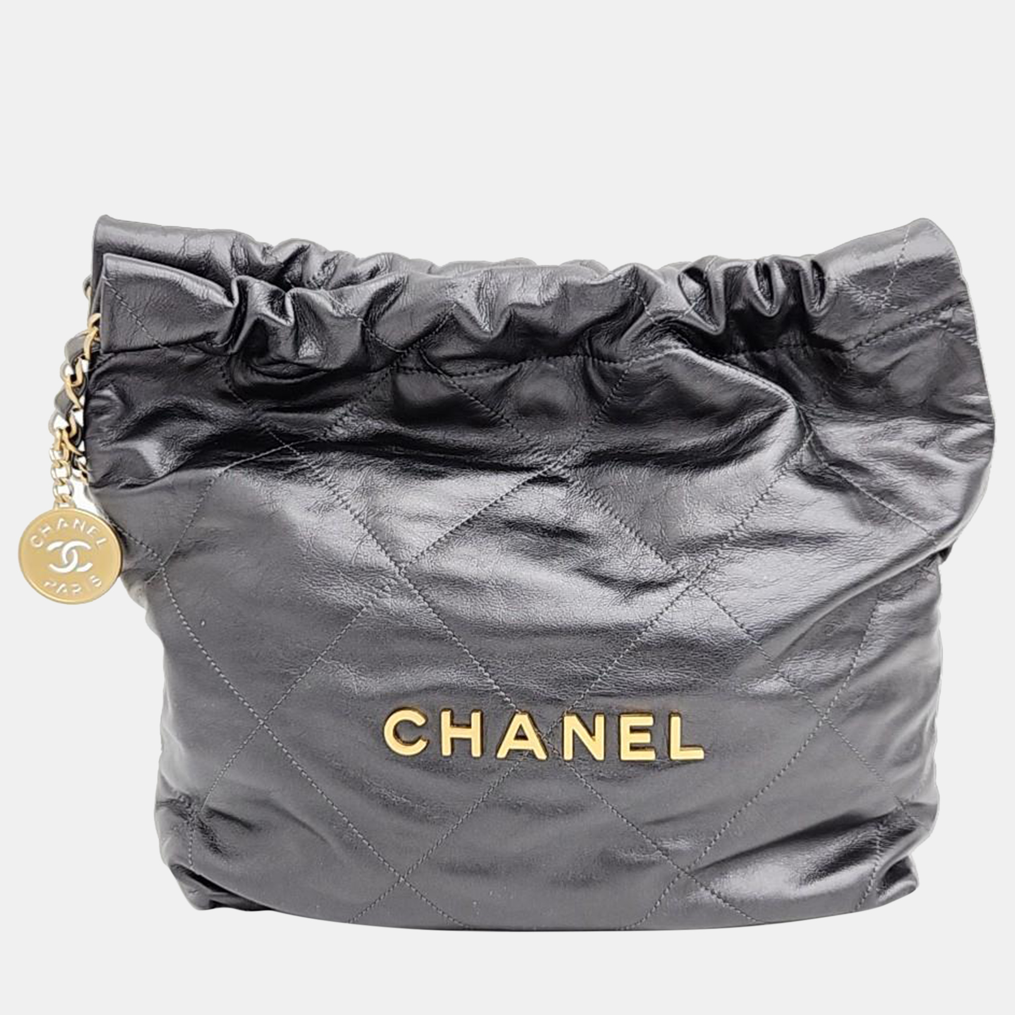 

Chanel 22 Small Crossbody Bag, Grey