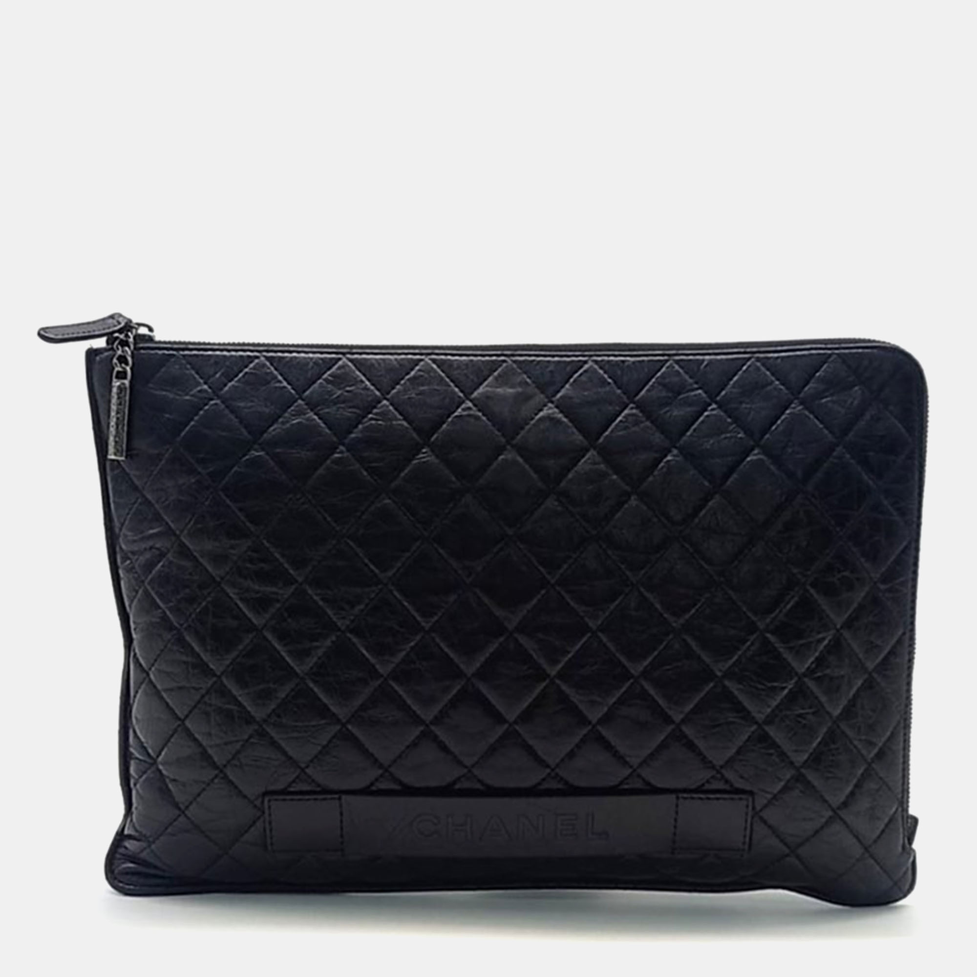

Chanel Vintage Clutch Bag, Black