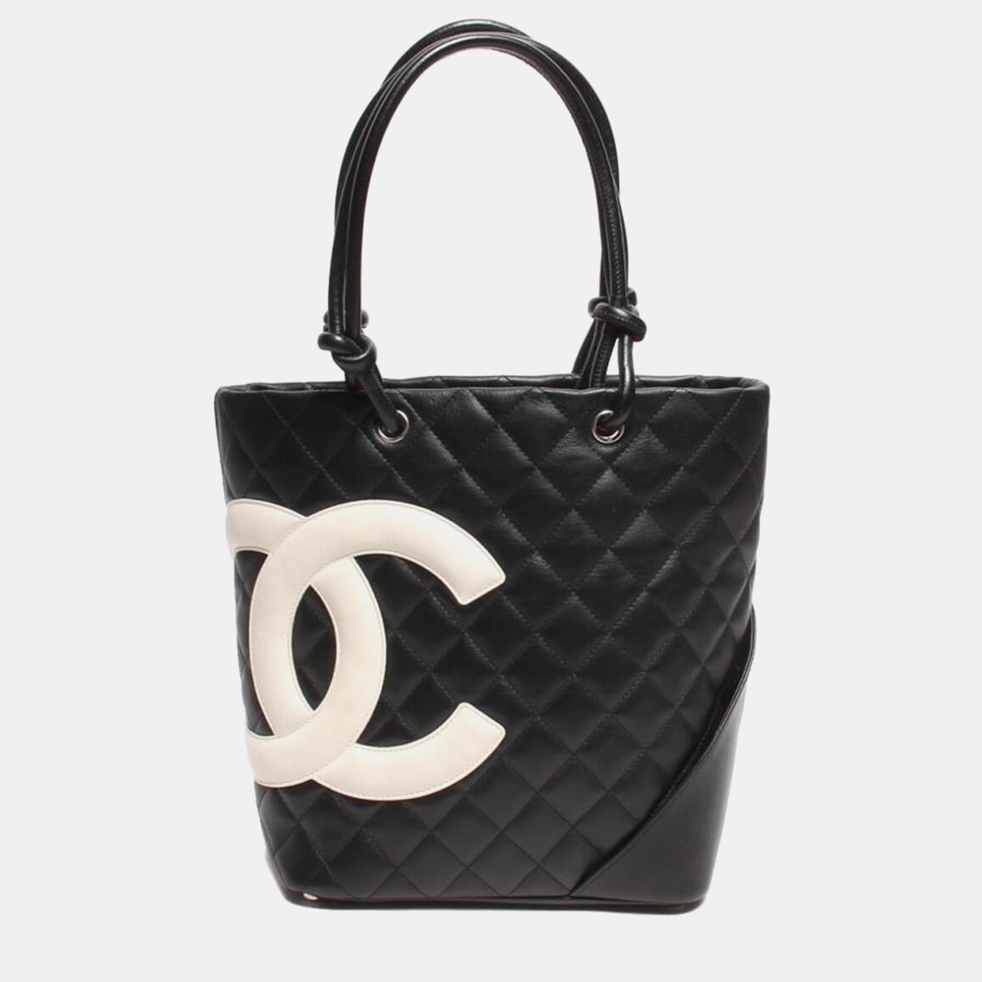 

Chanel Black Leather Cambon Ligne Tote Bag