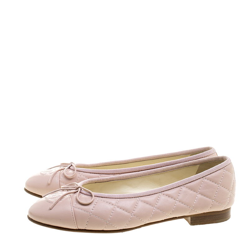 light pink ballet shoes