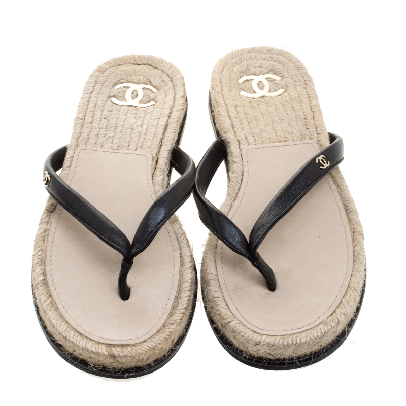 cheap chanel flip flops