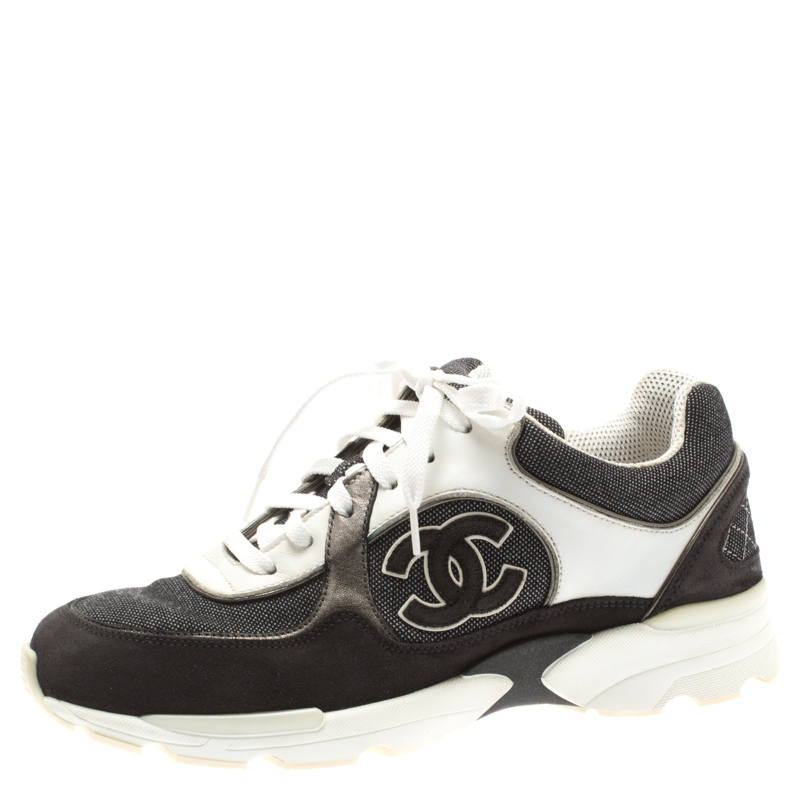 suede chanel sneakers