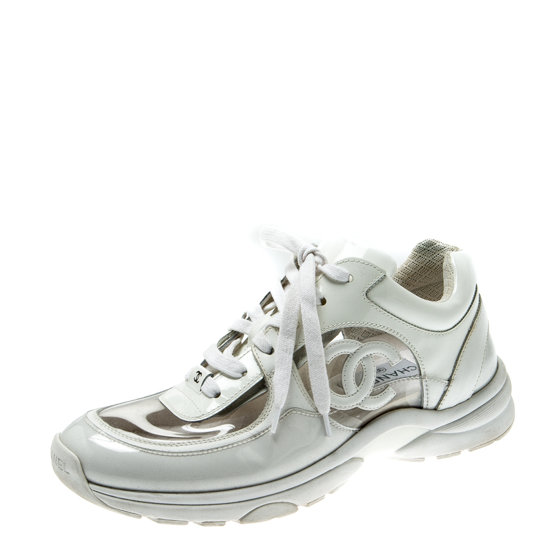 chanel pvc sneakers