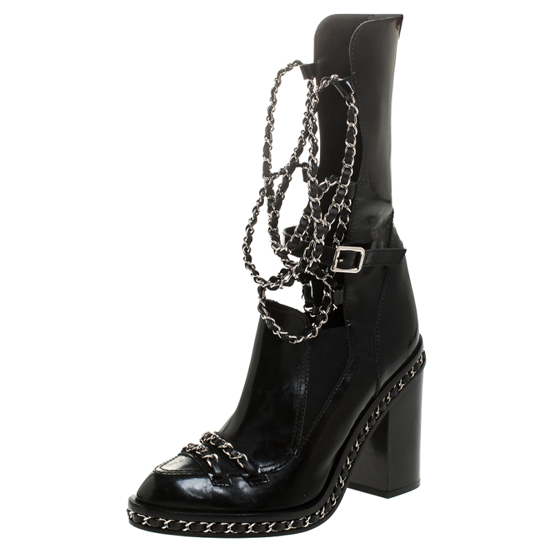 The 3400 Chanel Chain Boots Beyonce Wore in Flawless  Lavish Rebellion  DOT COM