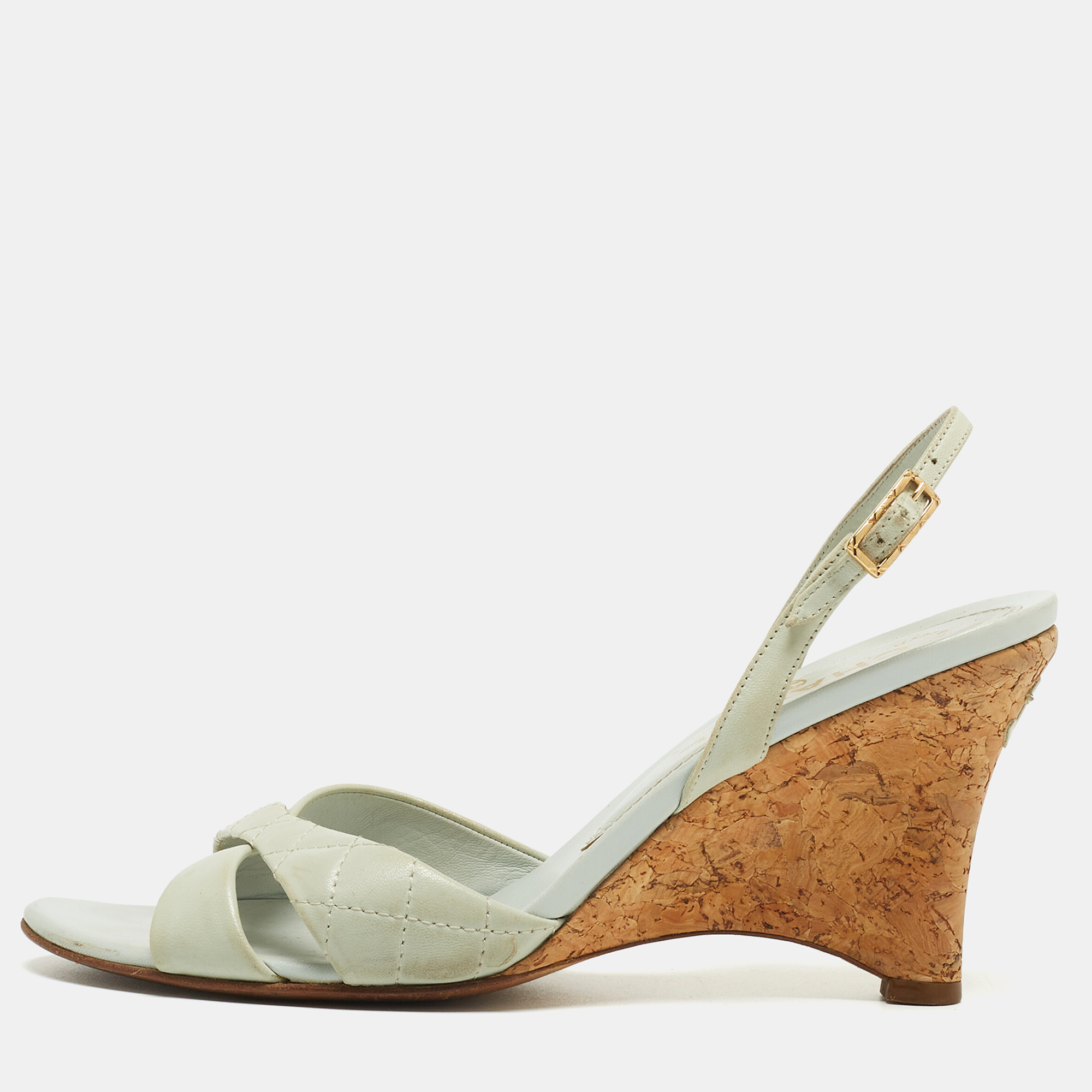 Mary Jane Slingback Flat  Size US 7 - IT 37.5 – Baggio Consignment