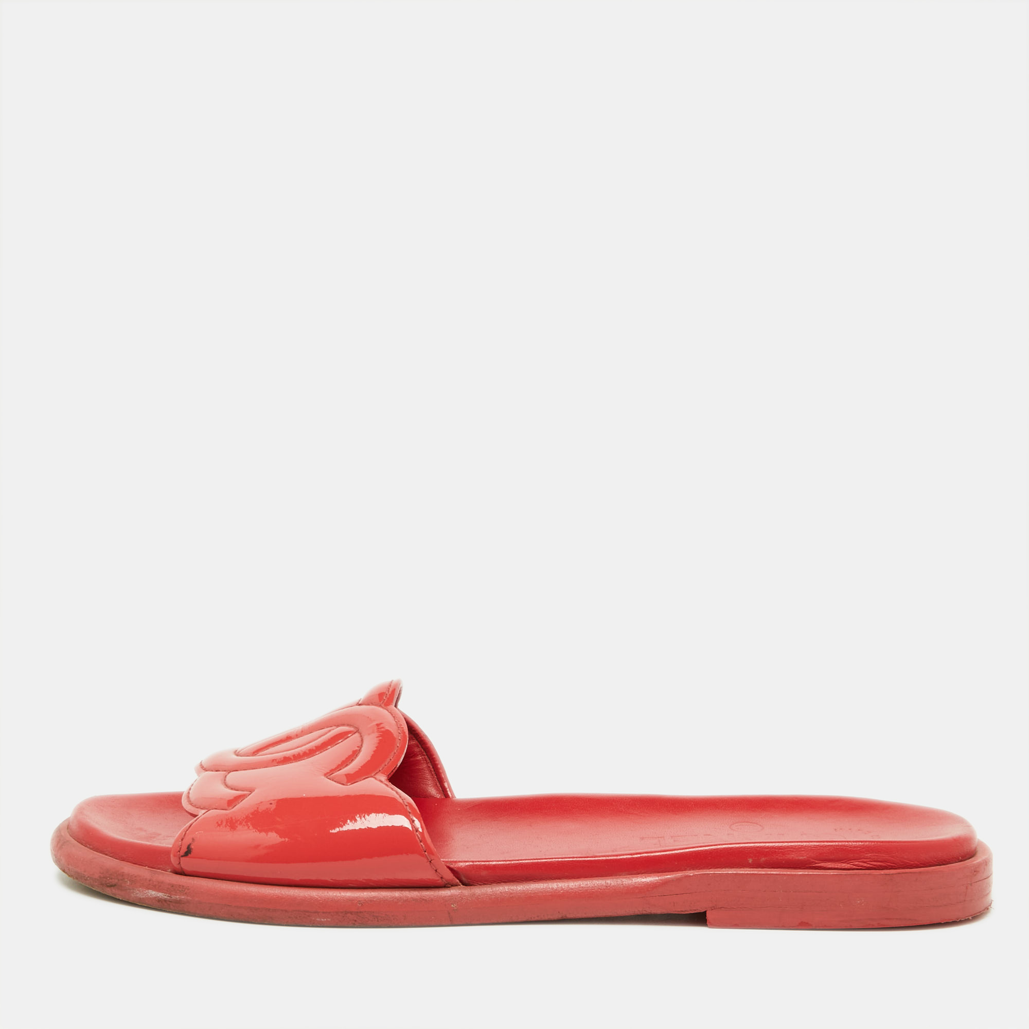 Chanel thong sandals leather - Gem