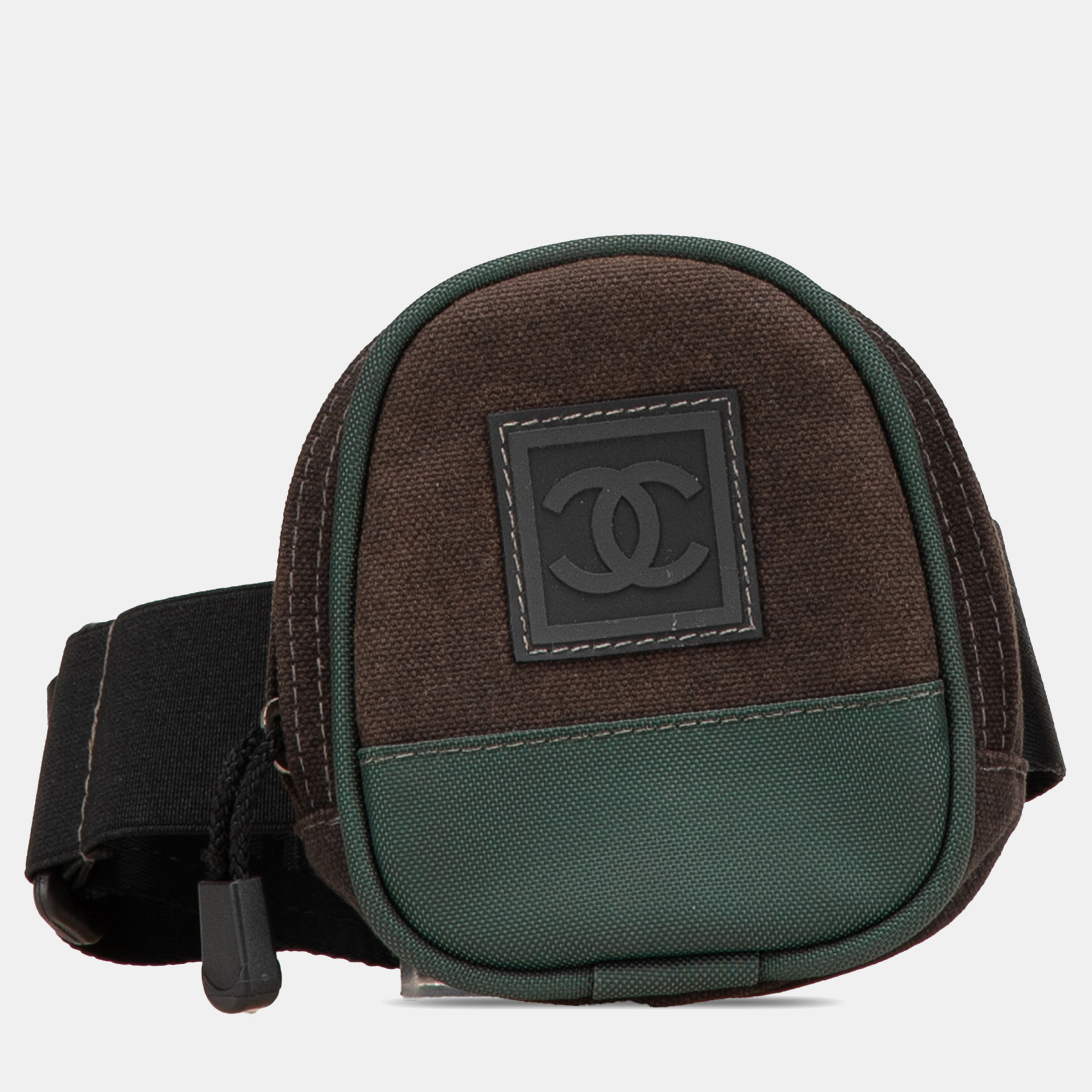 

CC Sports Line Canvas and Nylon Arm Pouch, Brown