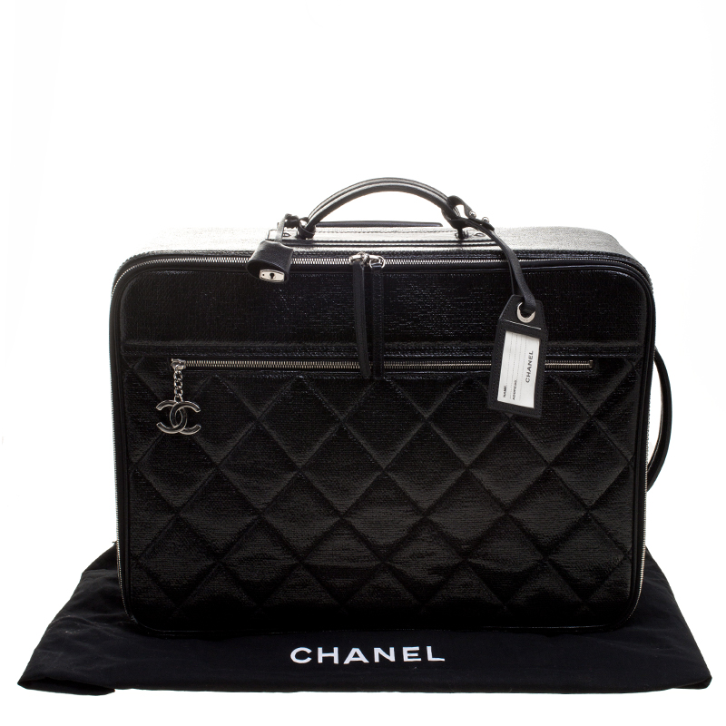 chanel carry on luggage