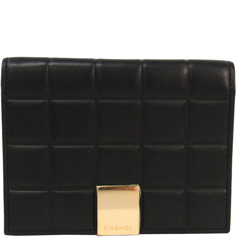 مملوكة مسبقًا  غطاء أجندة شانيل جلد مبطن بقضيب سوداء