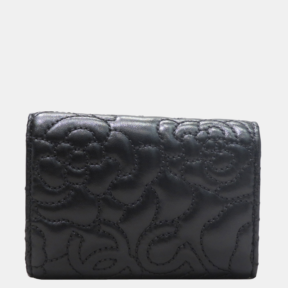 

Chanel Black CC Camellia Card Holder