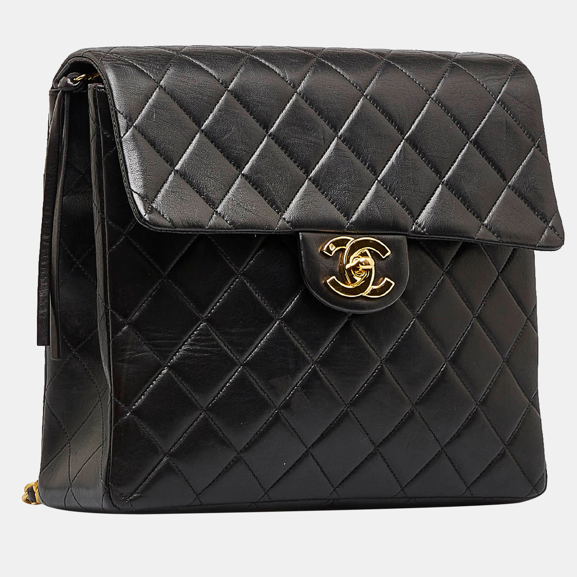 

Chanel Black CC Backpack