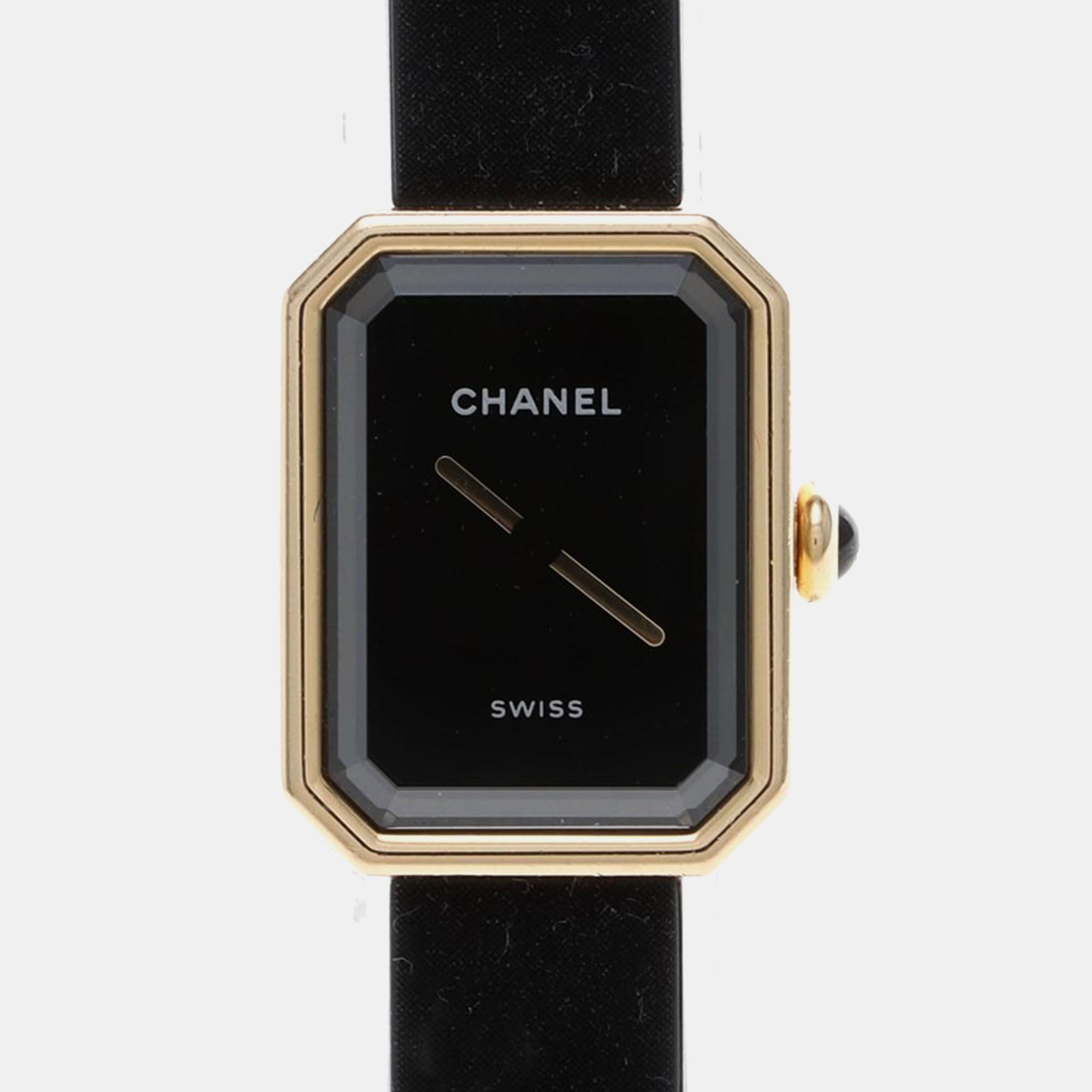 

Chanel Black 18k Yellow Gold Premier Quartz Women's Wristwatch