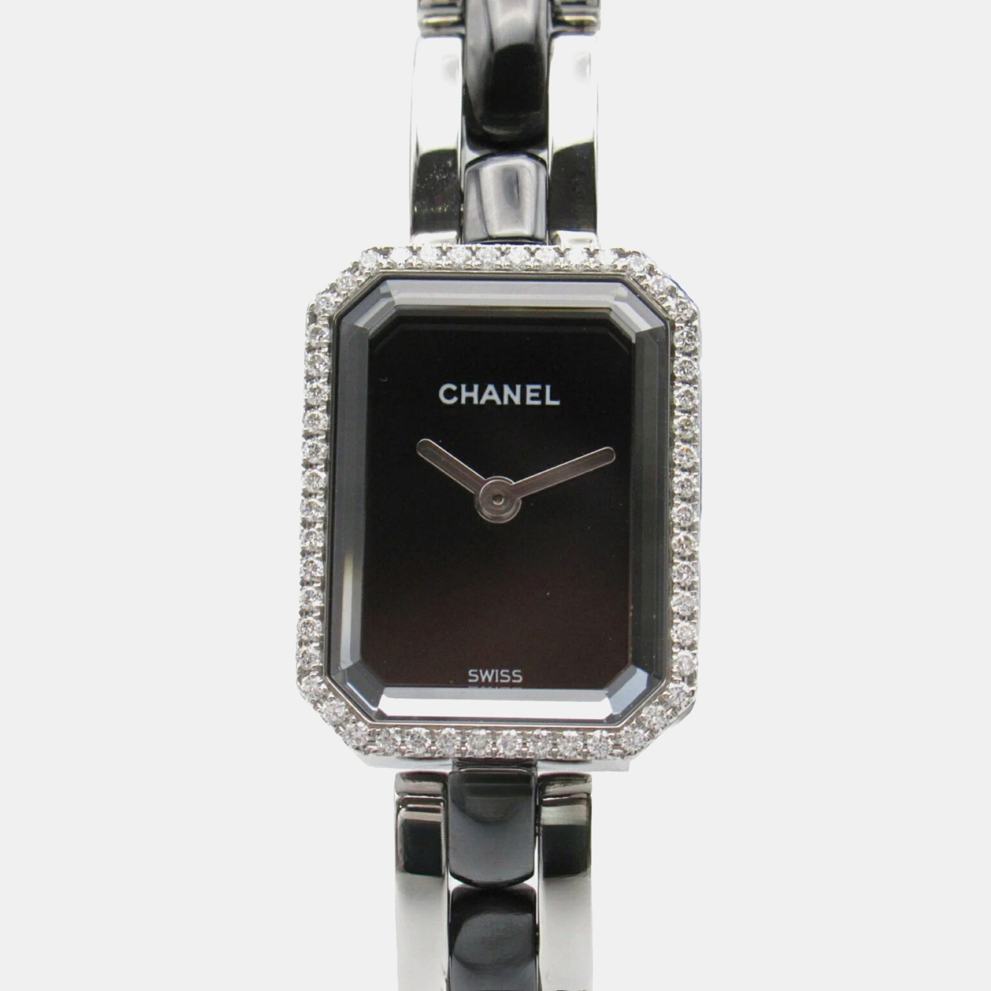 

Chanel Black Ceramic Premiere H3058 Quartz Women's Wristwatch