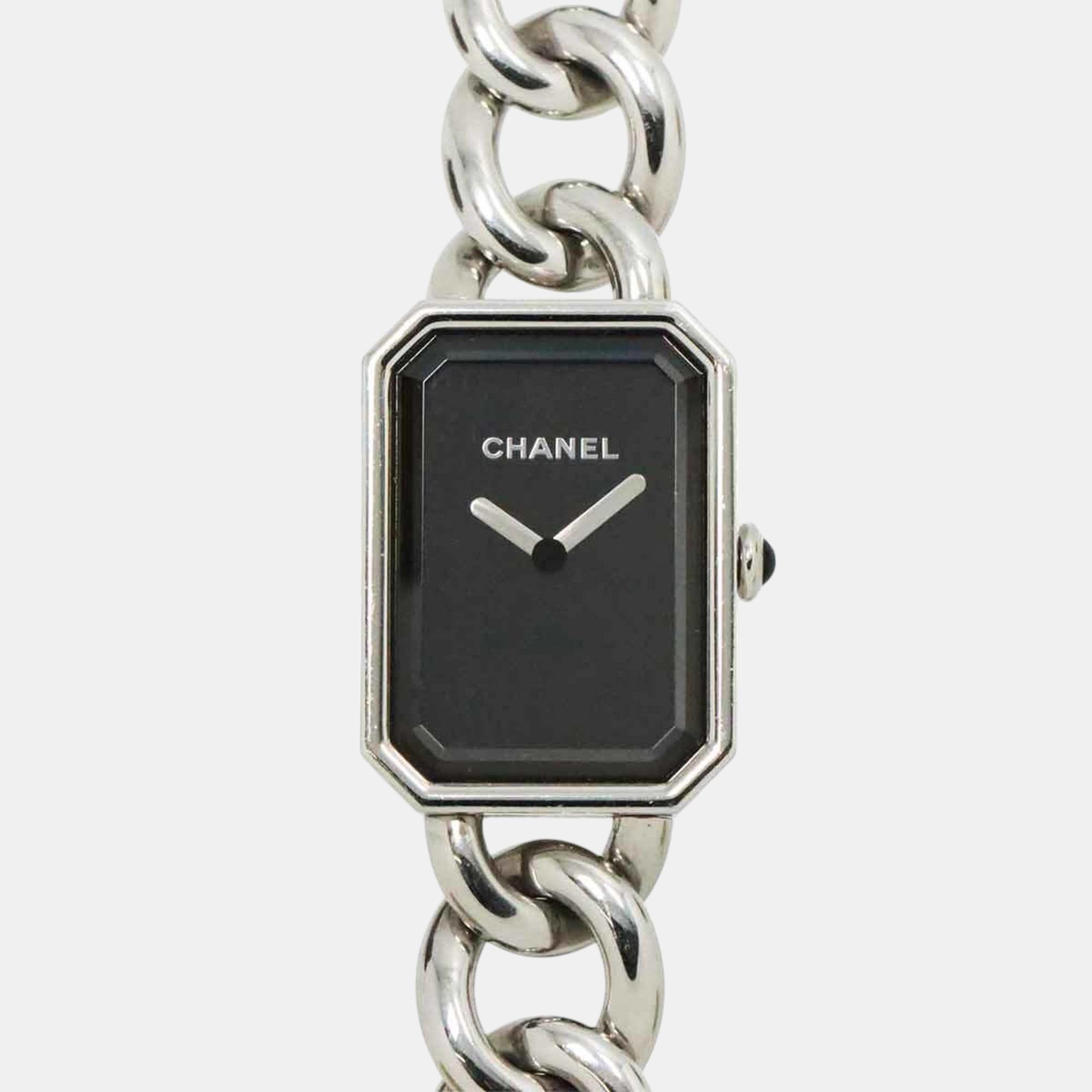 

Chanel Black Quartz Premiere H3250 Watch