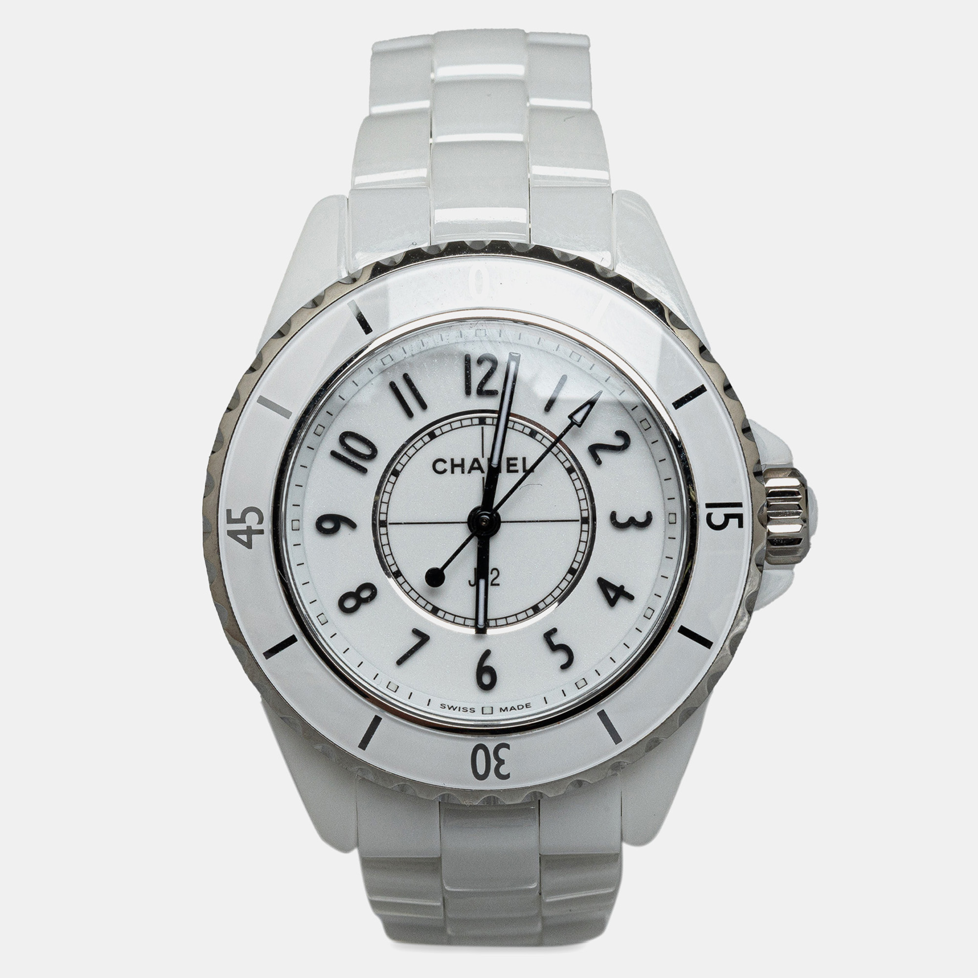 

Chanel Ceramic J12 Women's Wristwatch 38 mm, White