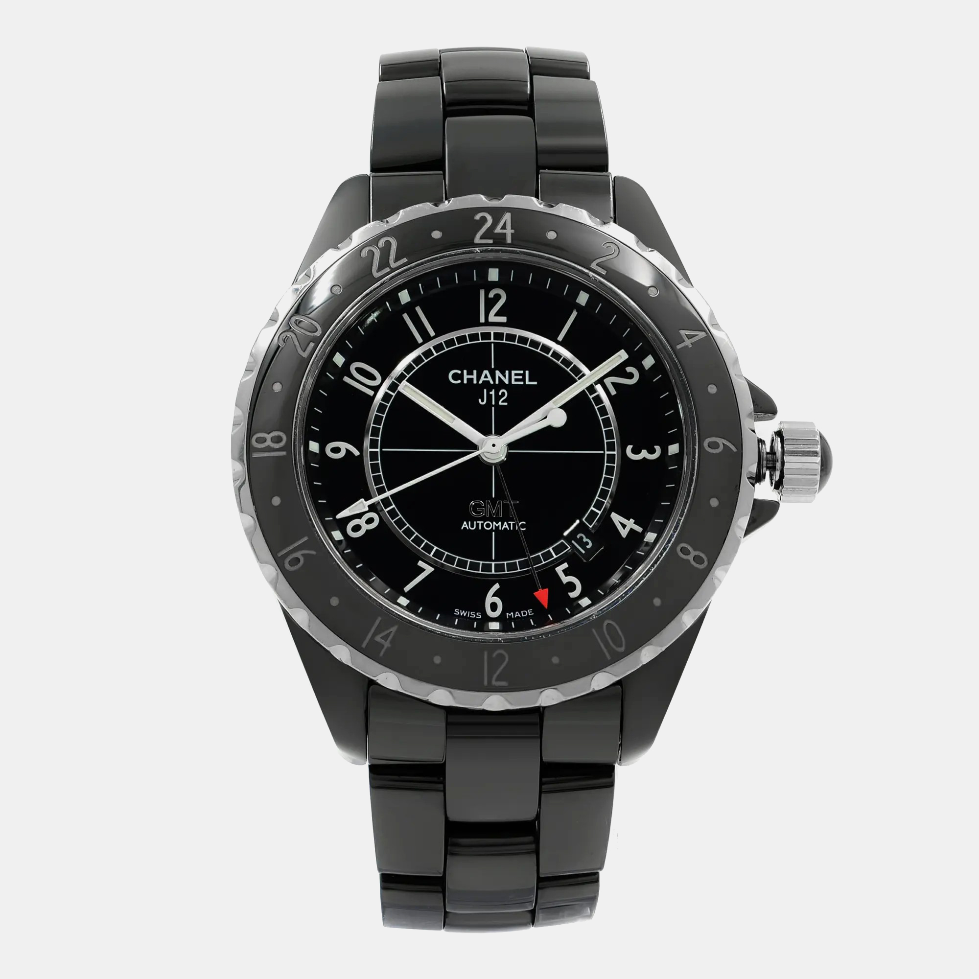 

Chanel Black Ceramic J12 H2012 Automatic Men's Wristwatch 42 mm