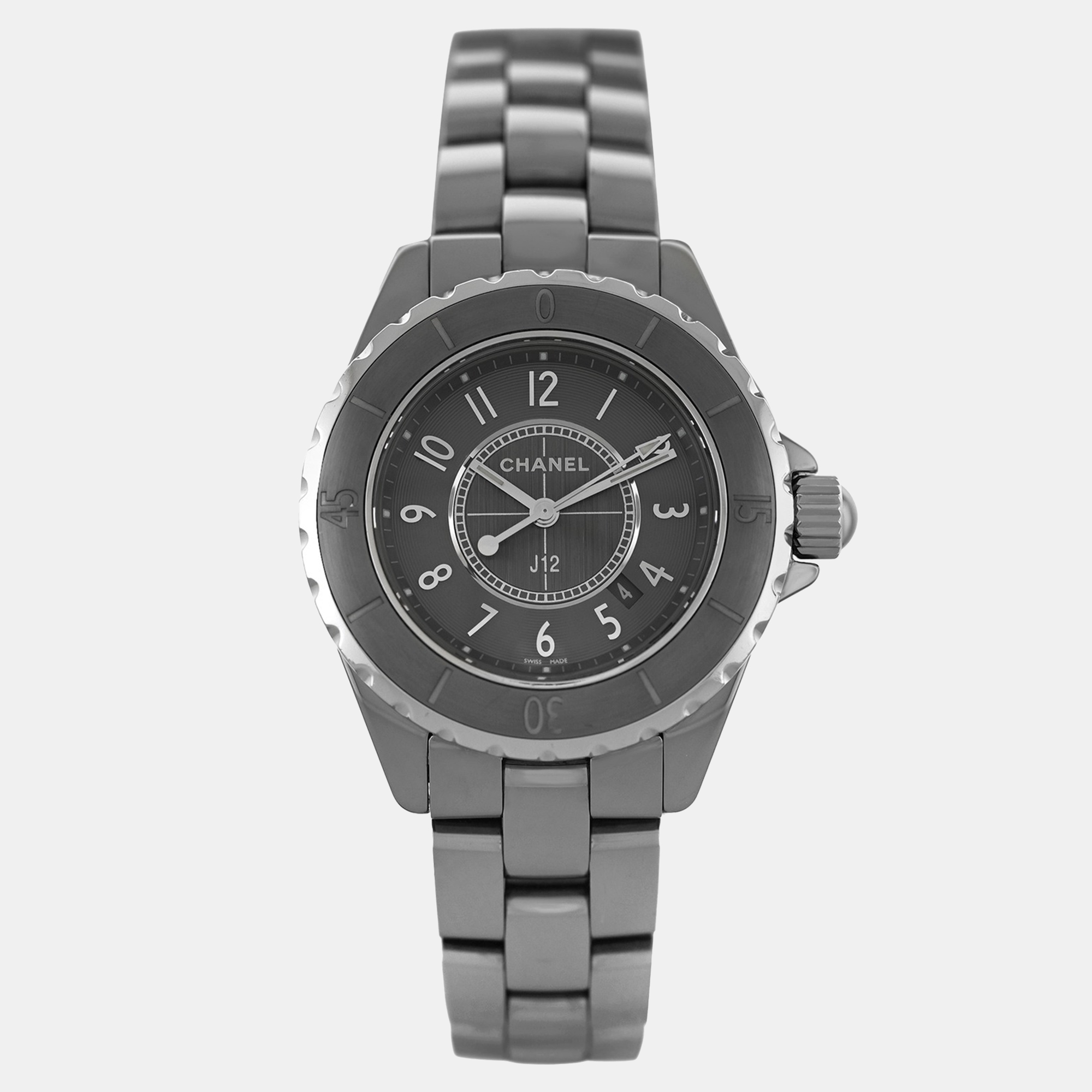 

Chanel J12 H2978 Quartz Grey Ceramic Women's Wristwatch 33 mm