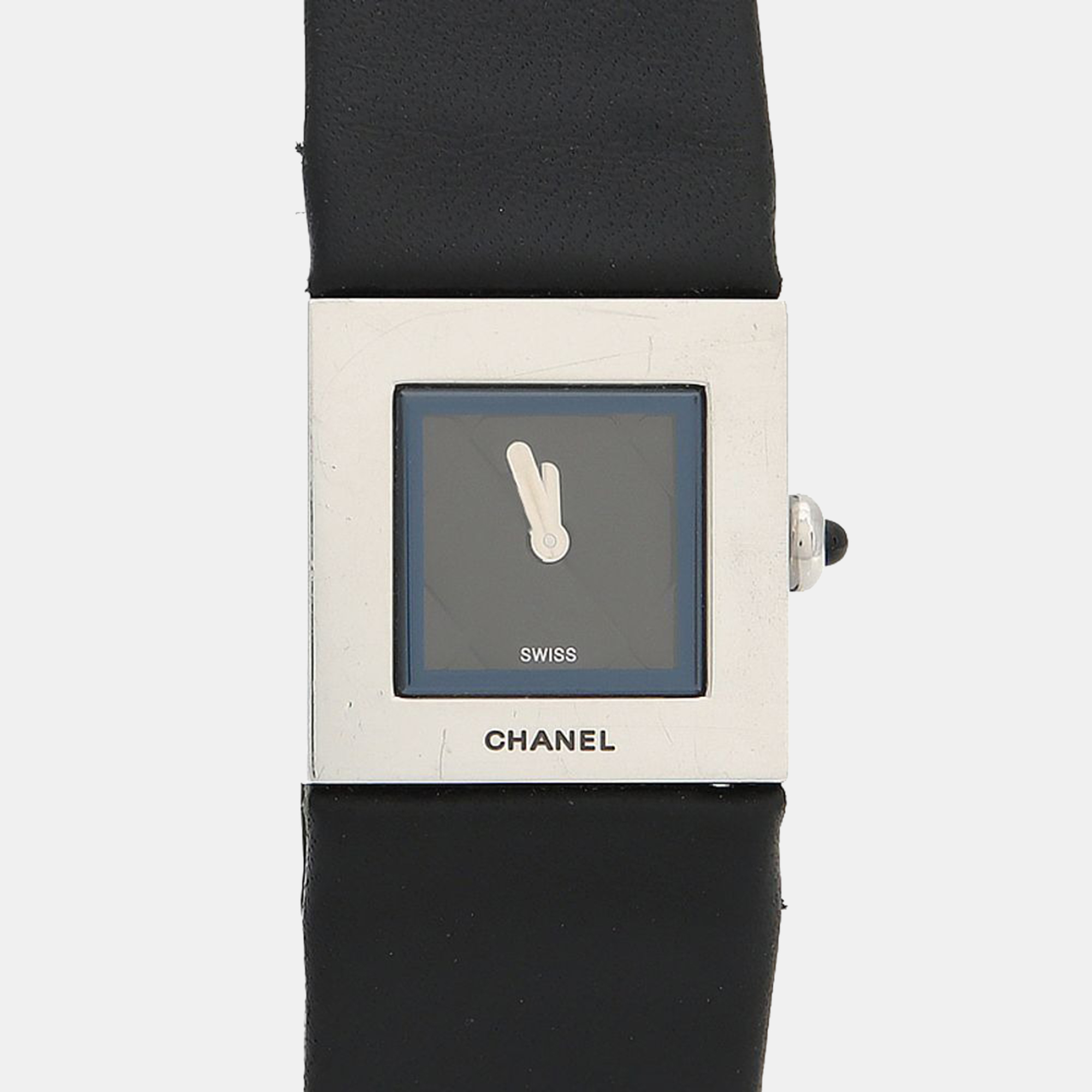 

Chanel Matelasse Quartz Black Stainless Steel Women's Wristwatch 19 mm