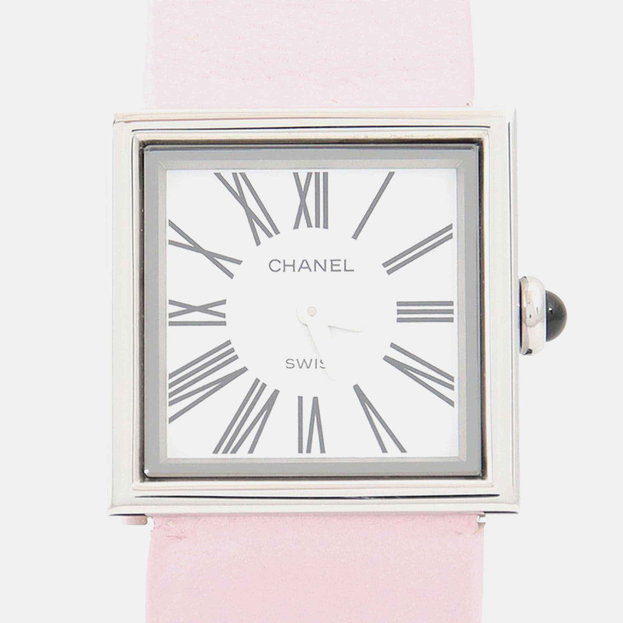 

Chanel Mademoiselle Quartz Stainless Steel Women's Wristwatch 22.5 mm, Silver