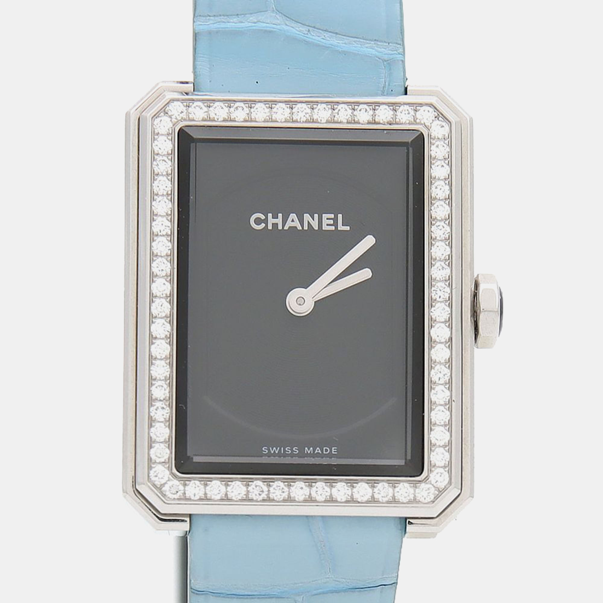 

Chanel Boyfriend H4883 Quartz Stainless Steel Women's Wristwatch, Black