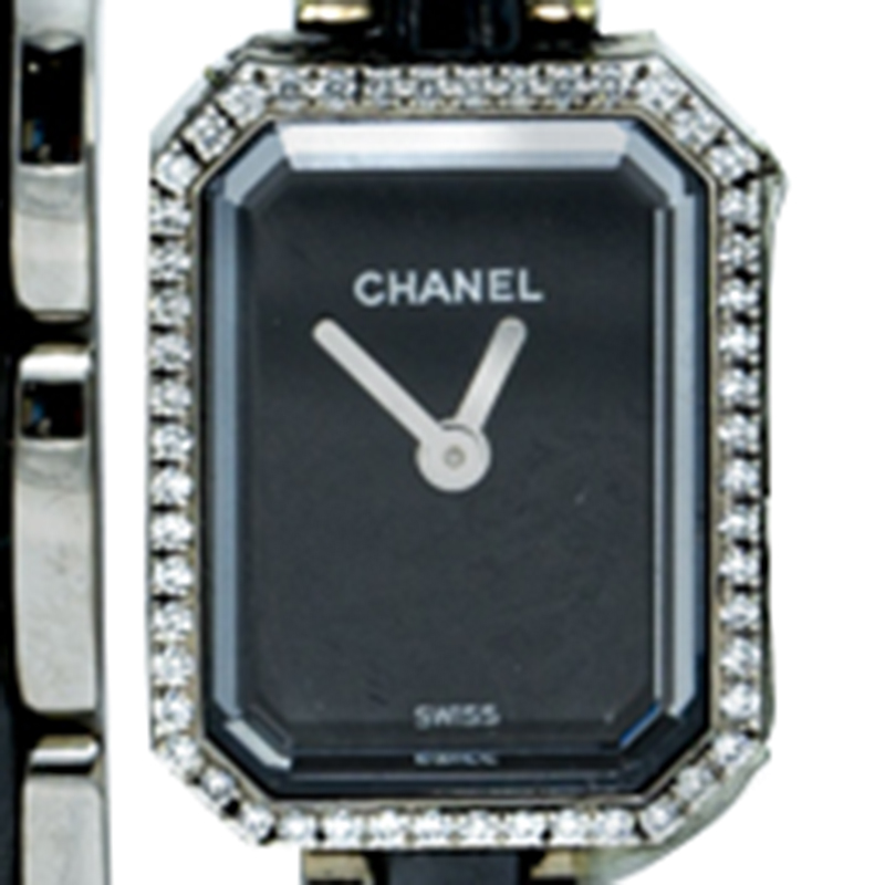 

Chanel Black Lacquered Dial Premiere Women's Watch