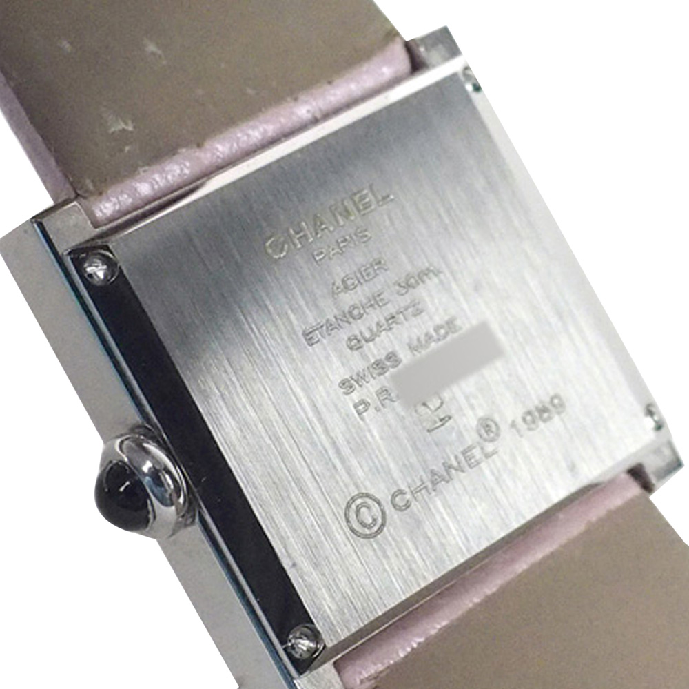 

Chanel White Stainless Steel Mademoiselle Women's Wristwatch