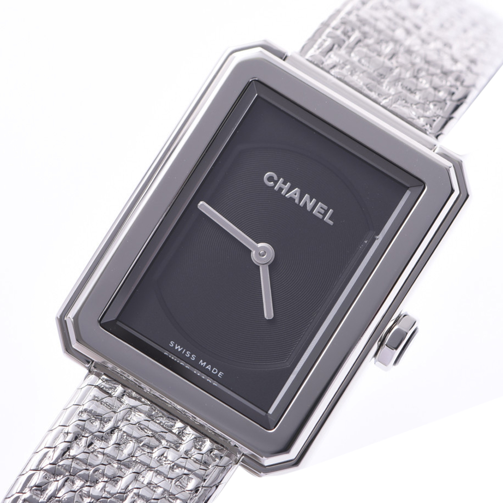 

Chanel Black Stainless Steel Boy-Friend H4876 Quartz Women's Wristwatch