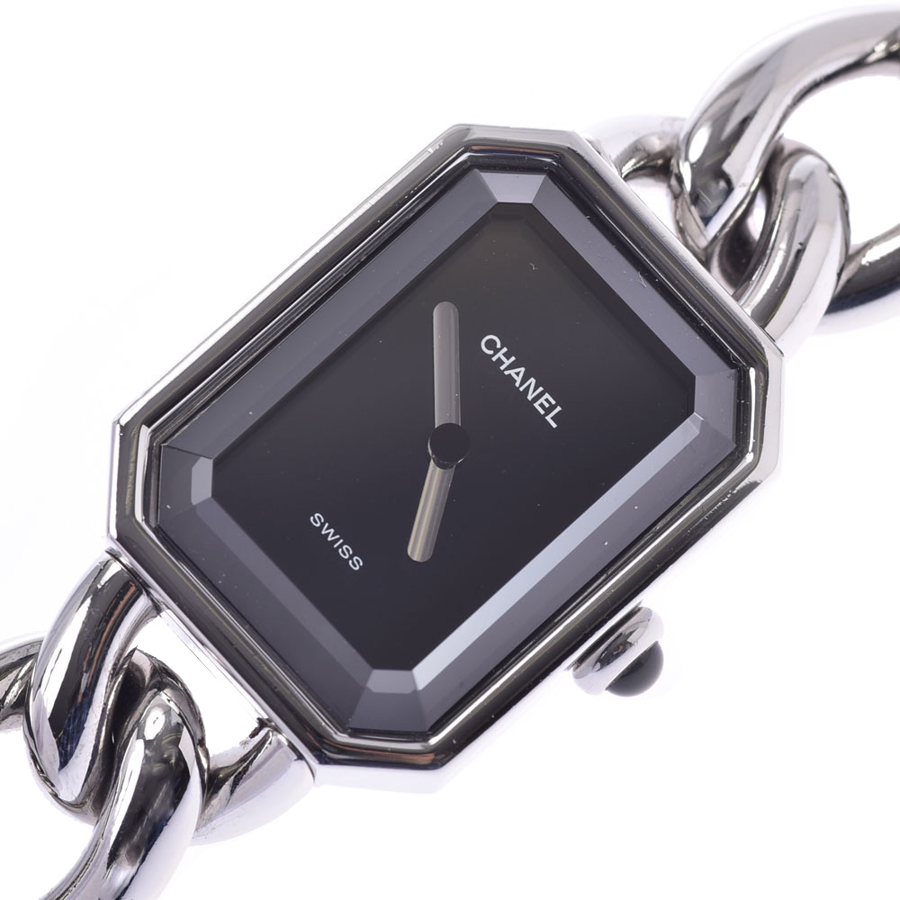 

Chanel Black Stainless Steel Premiere Quartz Women's Wristwatch