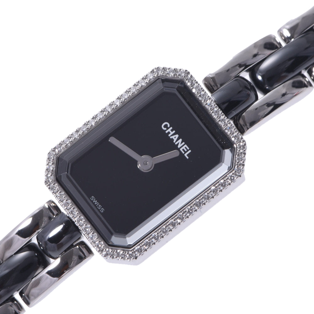 

Chanel Black Diamonds Stainless Steel H2163 Premiere Quartz Women's Wristwatch