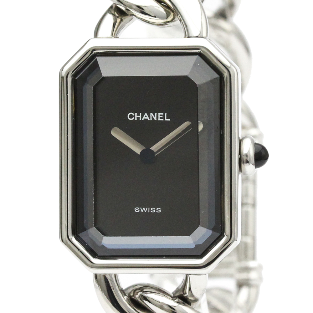 

Chanel Black Stainless Steel Premiere H0452 Quartz Women's Wristwatch 20 MM