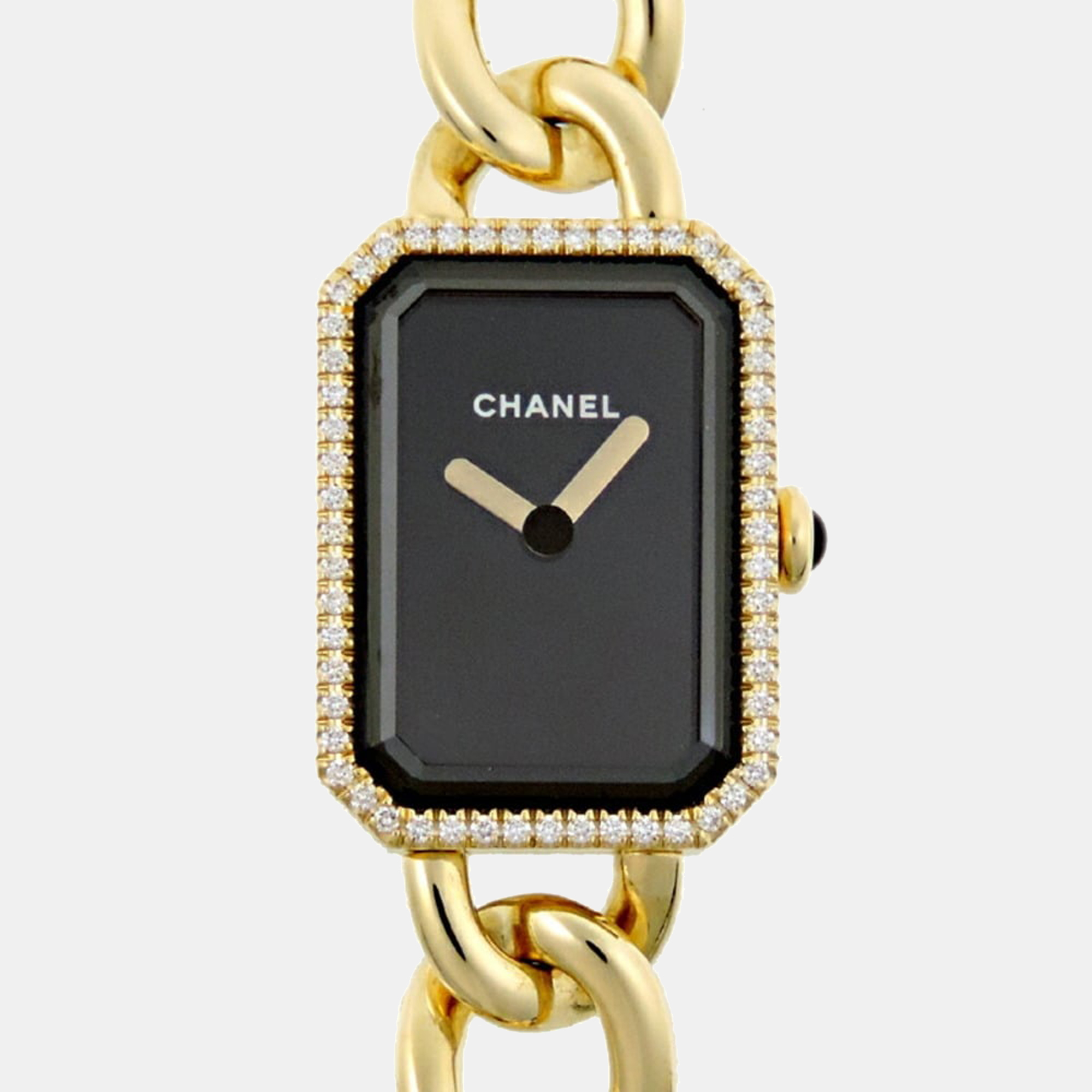 Chanel Premiere H3259 Lady's Watch Diamond in 18K YG 1987
