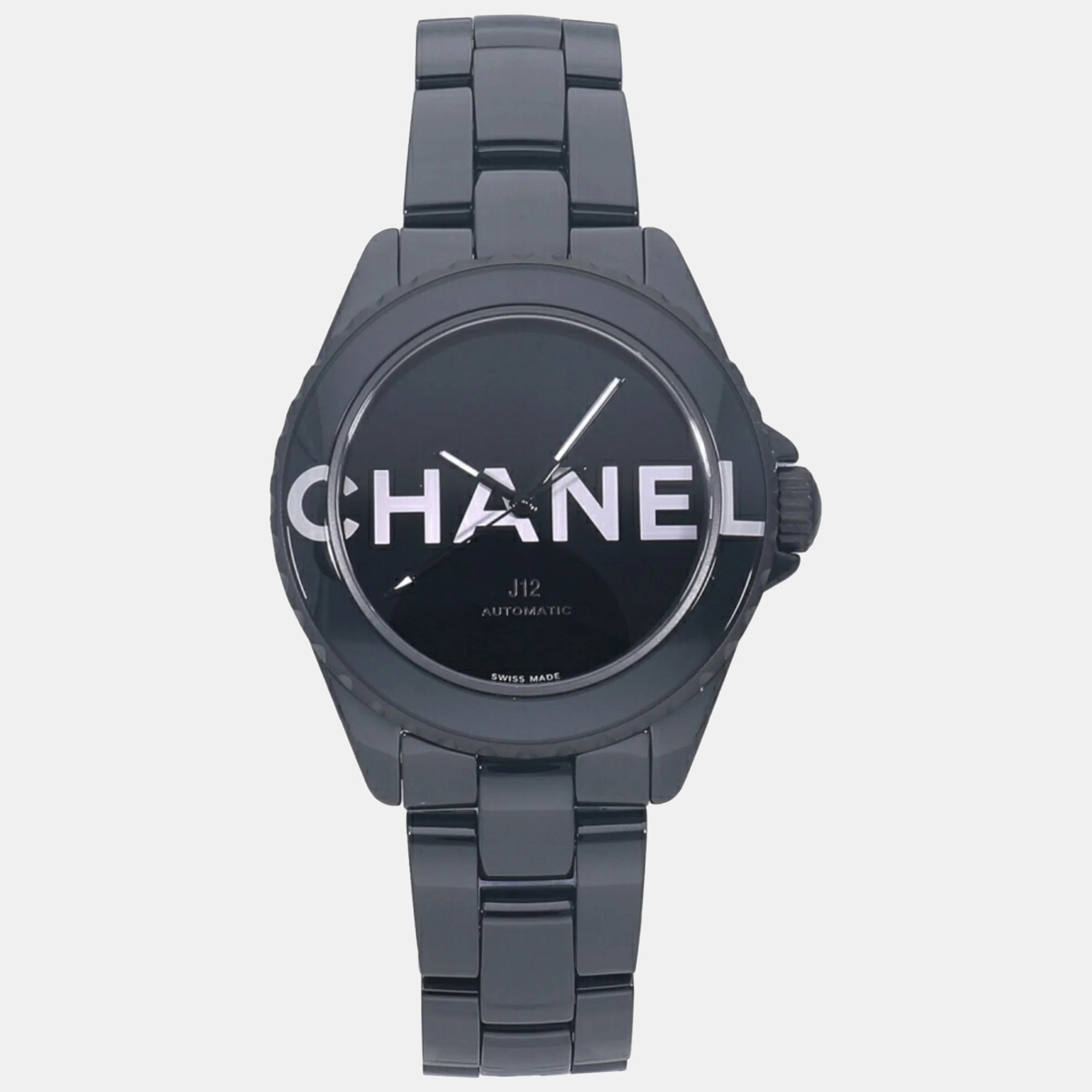 

Chanel Black Ceramic J12 H7418 Automatic Women's Wristwatch 38 mm