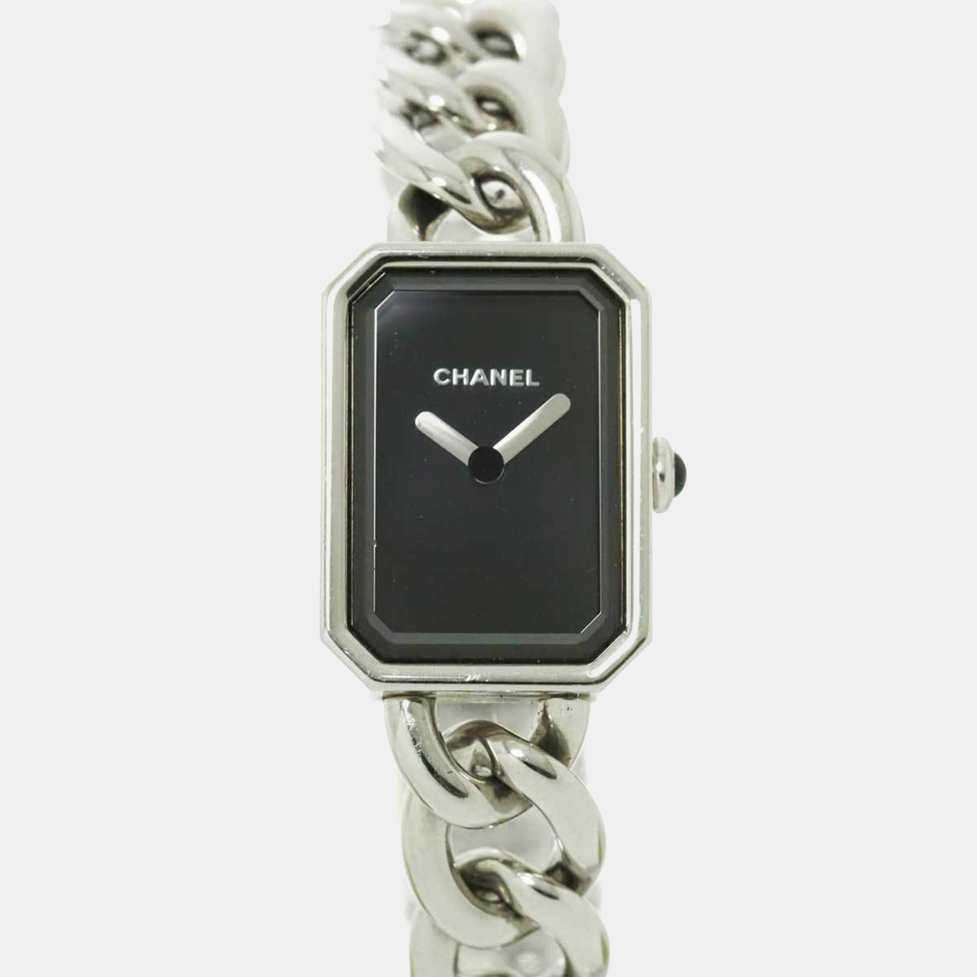 

Chanel Black Stainless Steel Premiere H3248 Quartz Women's Wristwatch 16 mm