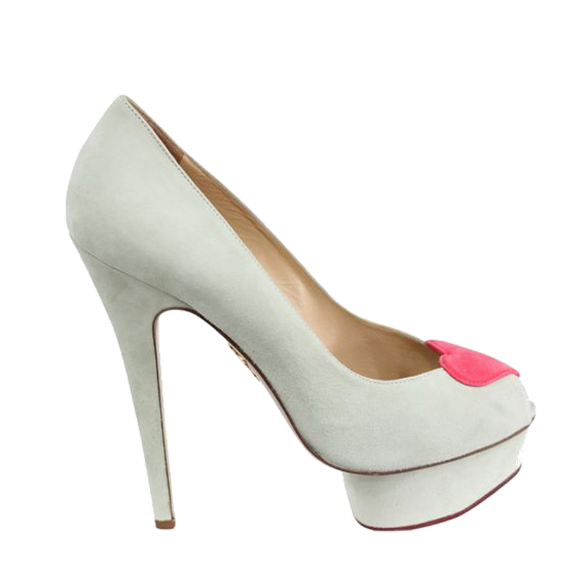 white suede pumps