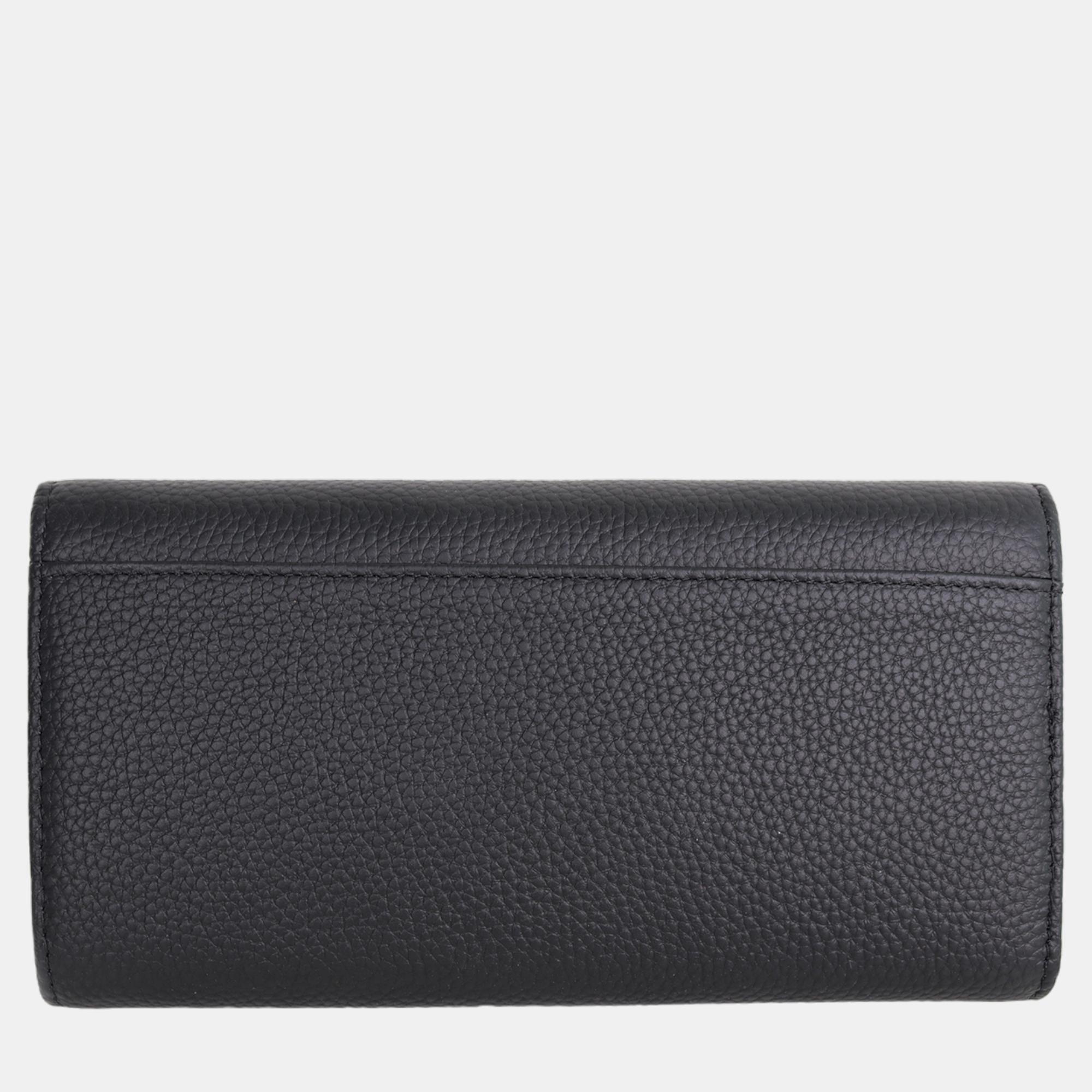 

Charriol Black Leather Wallet