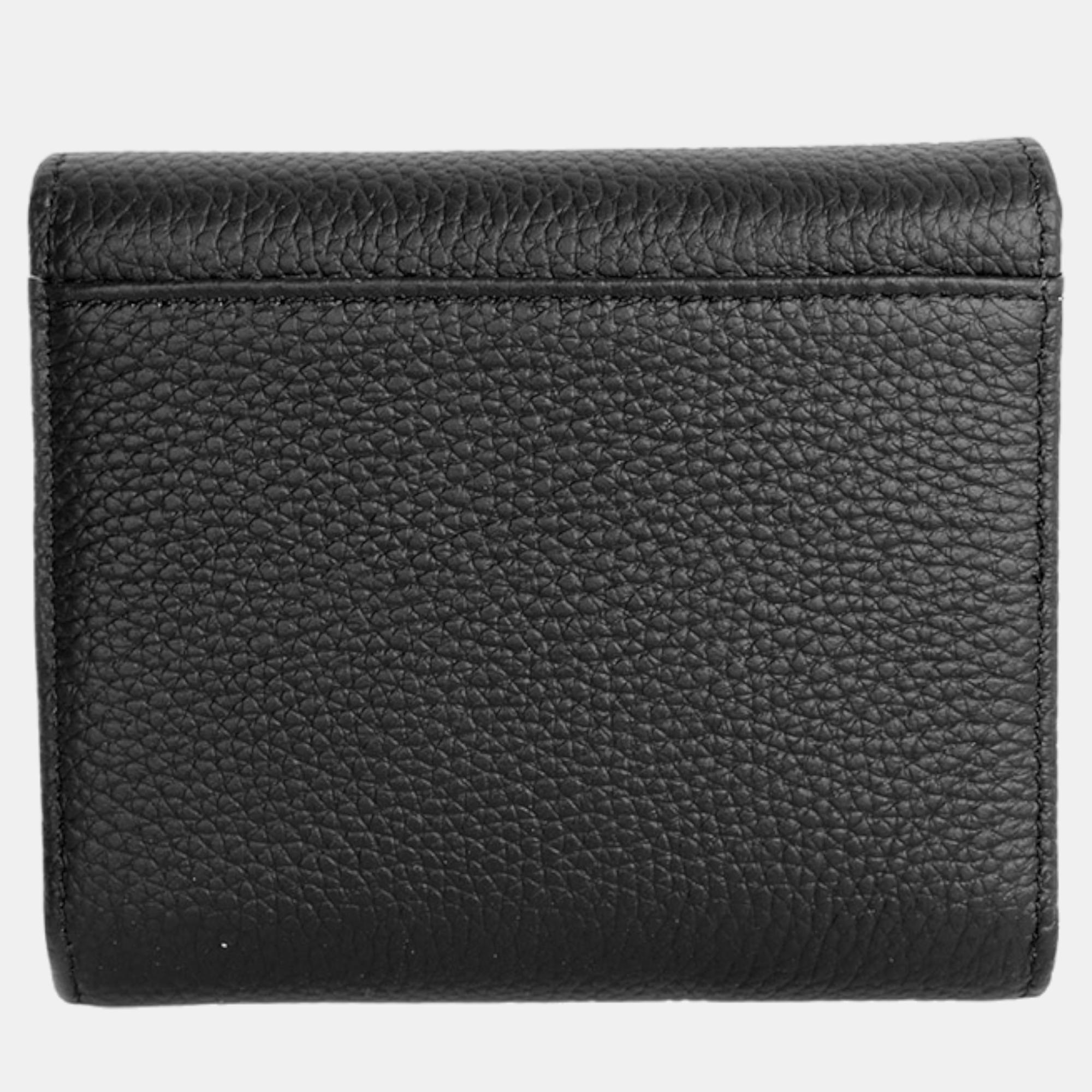 

Charriol Black Leather Wallet