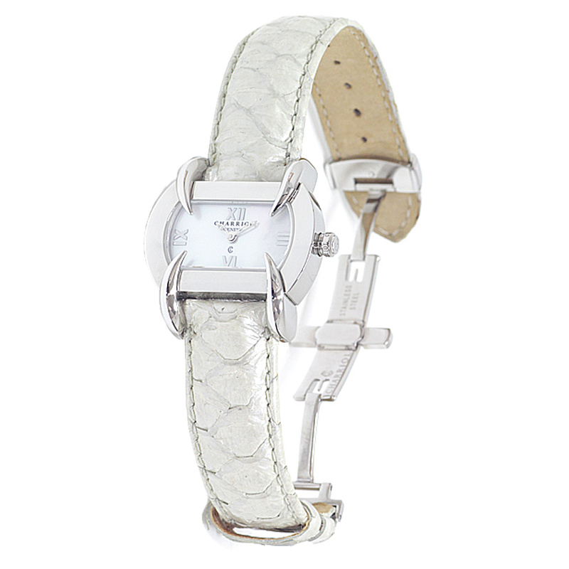 

Charriol MOP Stainless Steel KUCHTS490KTS004 Quartz Women's Wristwatch, White