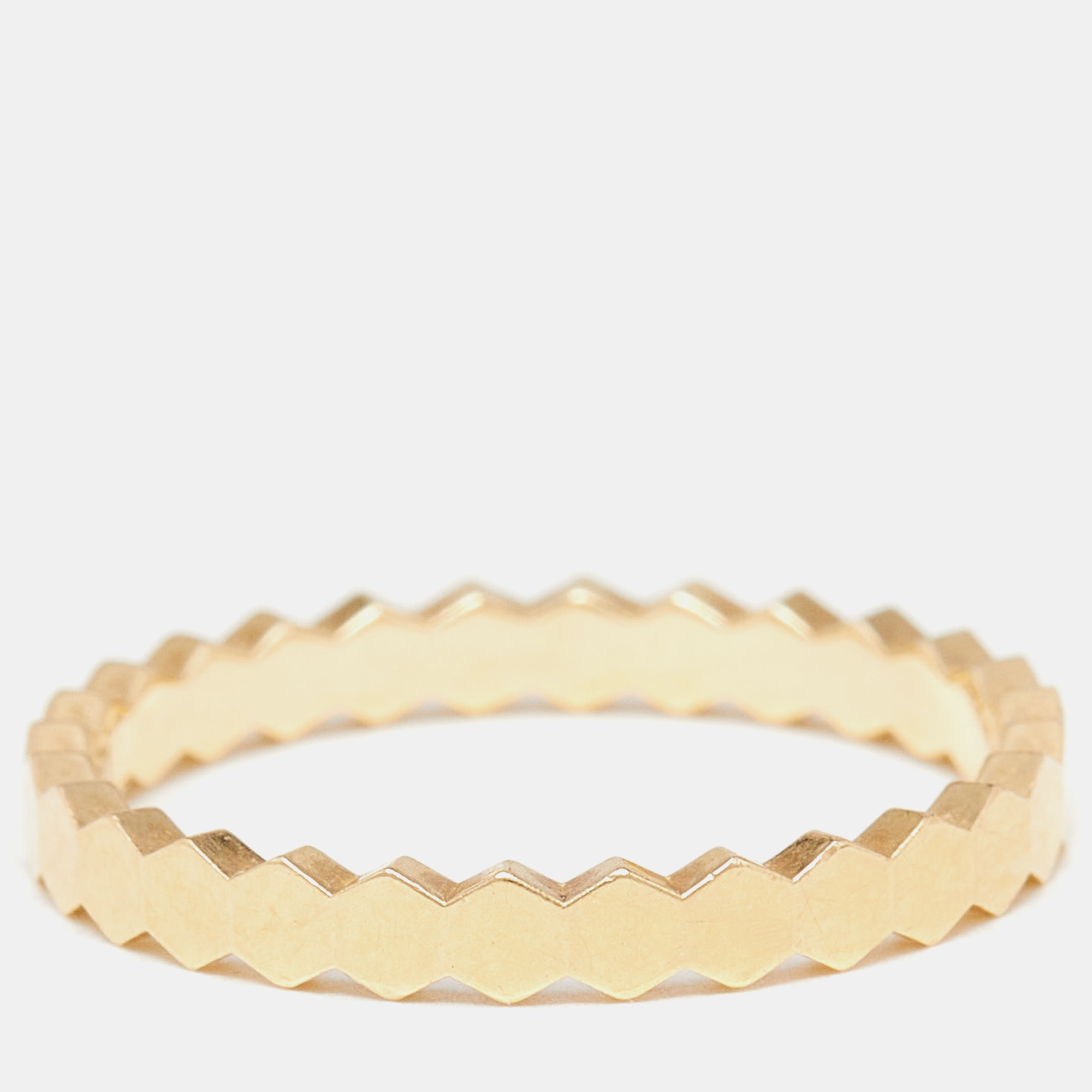 

Chaumet Bee My Love 18k Yellow Gold Band Ring Size
