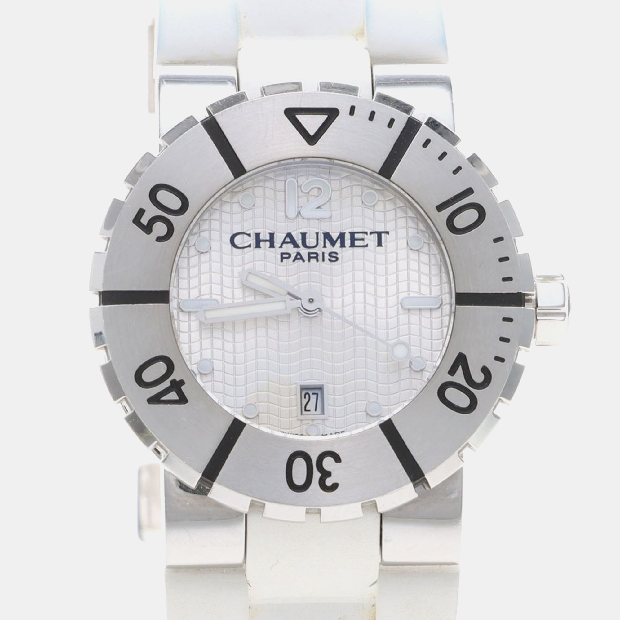 

Chaumet Class One Quartz Silver Stainless Steel Women's Wristwatch 33 mm