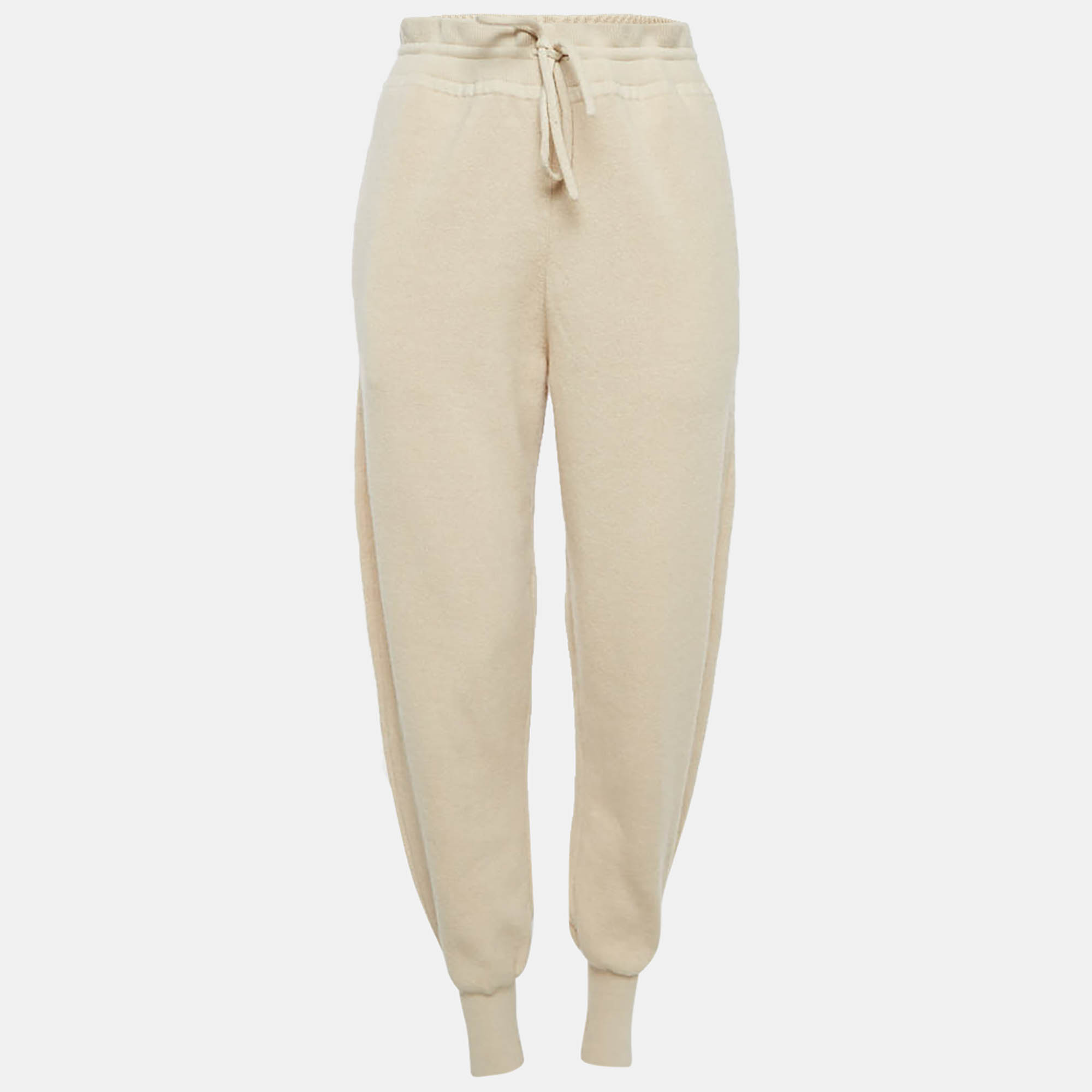 

Chloe Beige Cashmere Knit Iconic Track Pants L